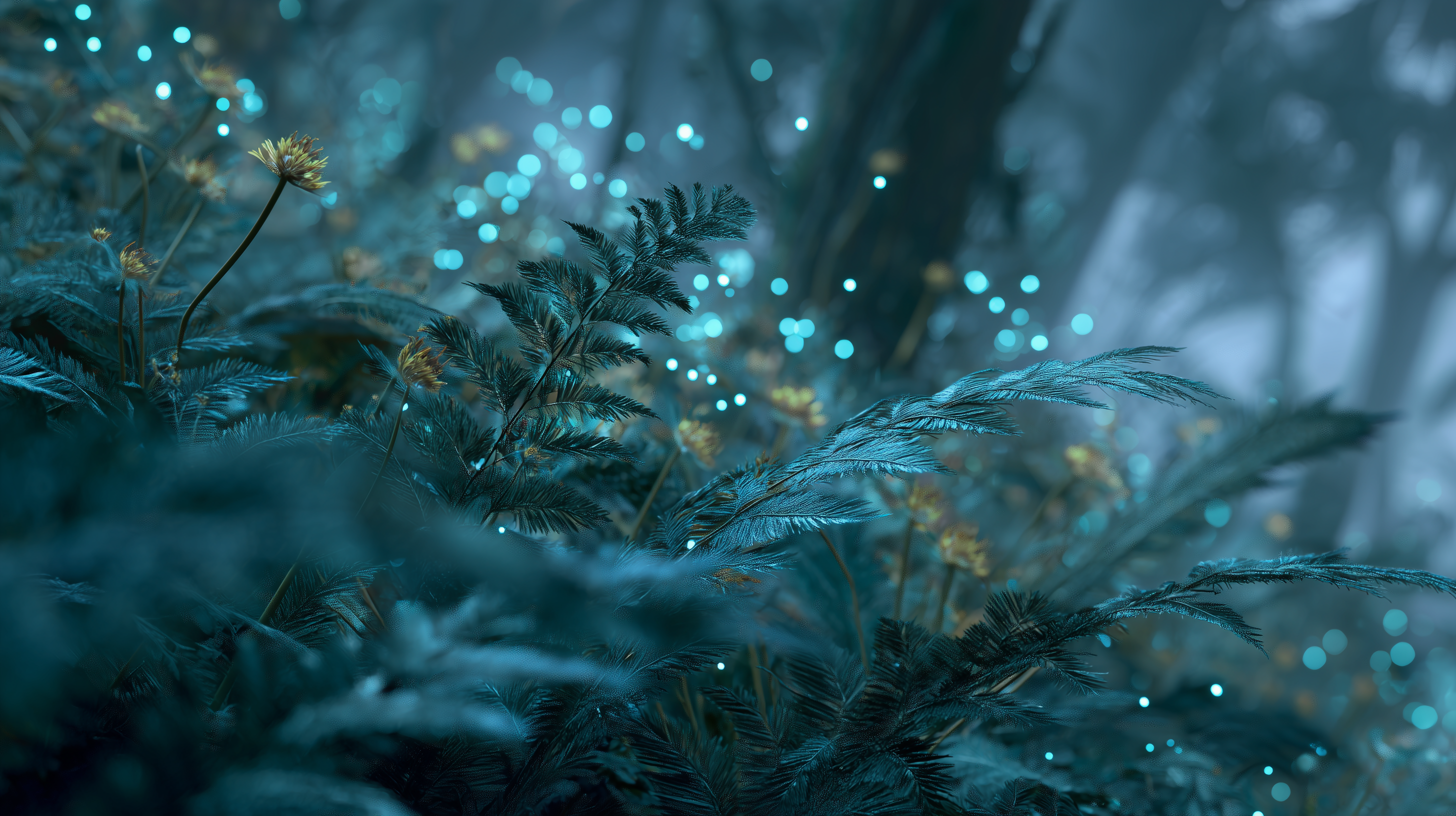 fond d'écran Bioluminescence pc 4k ultra hd 1920x1080 téléchargement gratuit