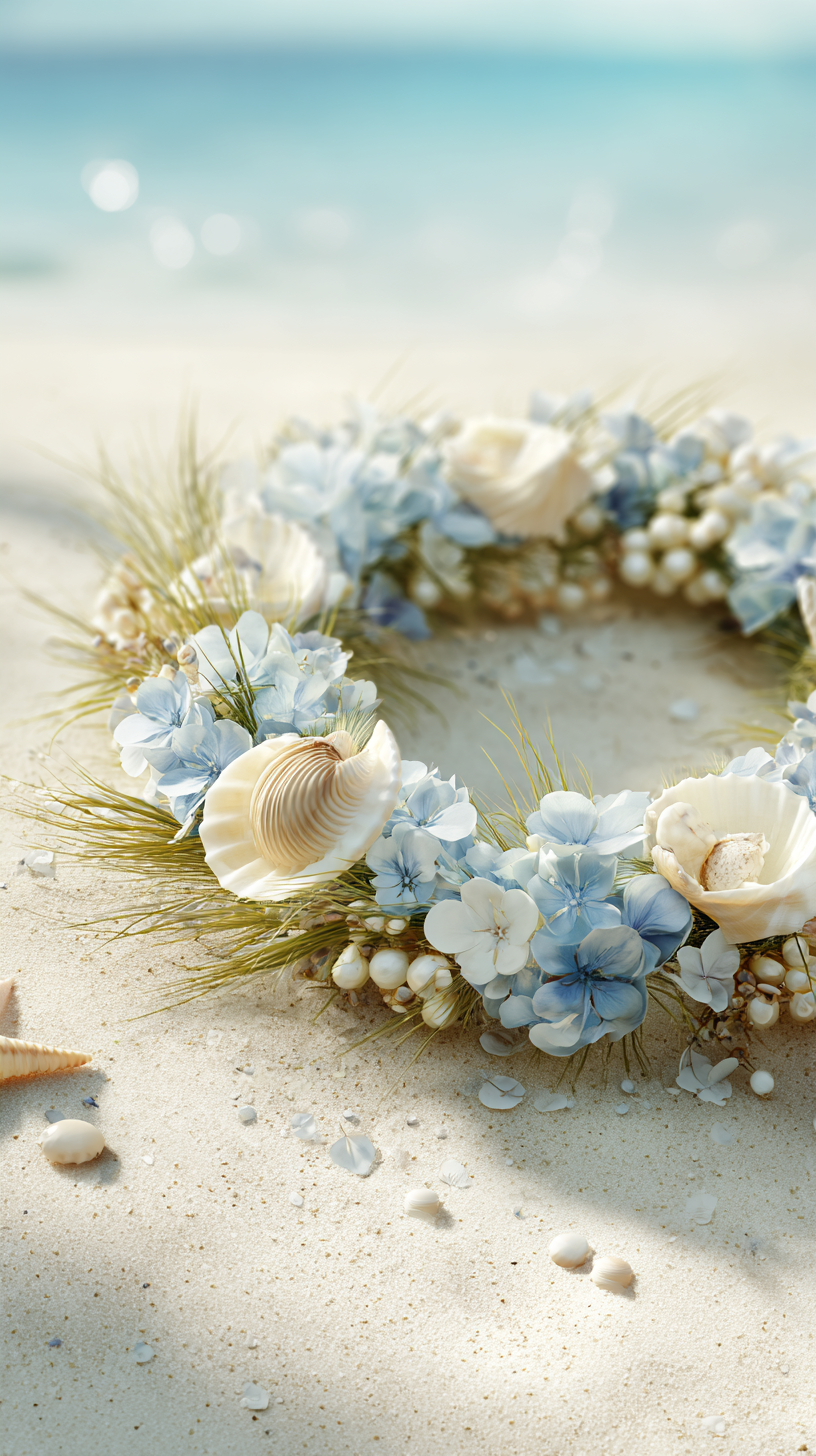 fond d'écran Couronne de fleur téléphone Huawei télécharger gratuit