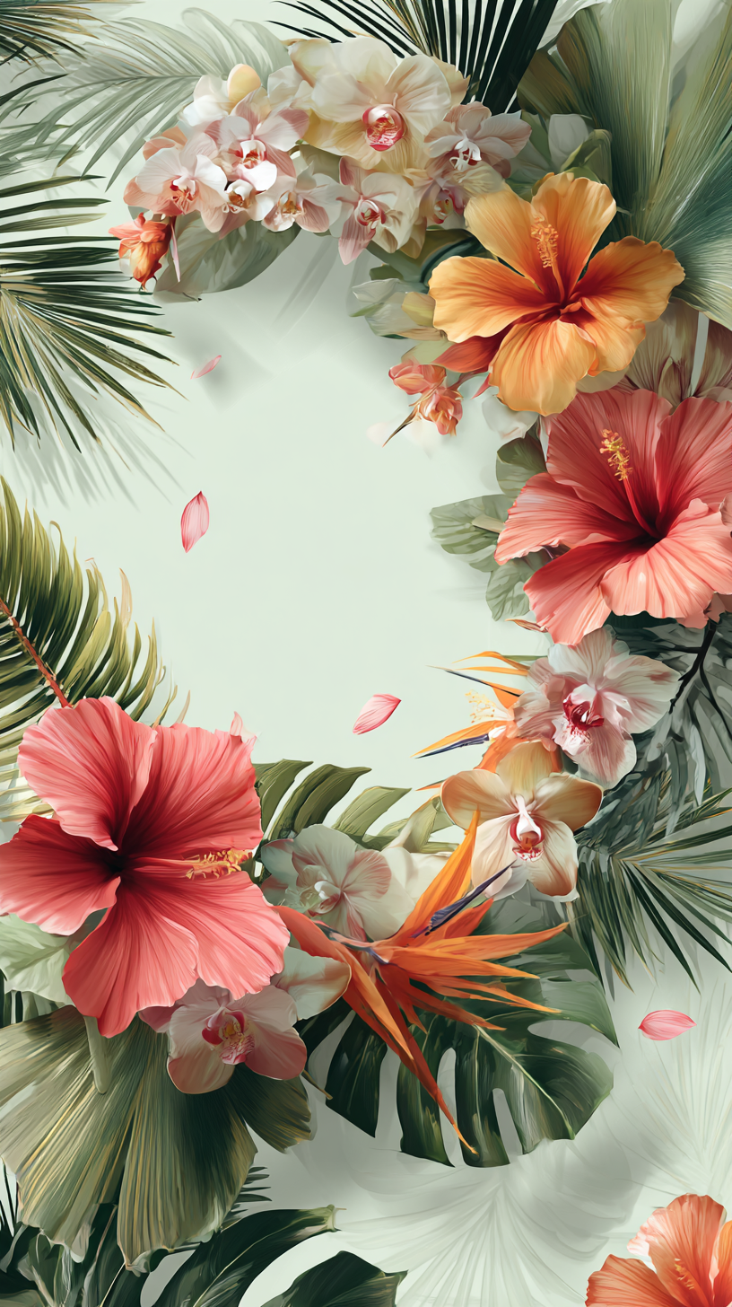 fond d'écran Couronne de fleur xiaomi télécharger gratuit
