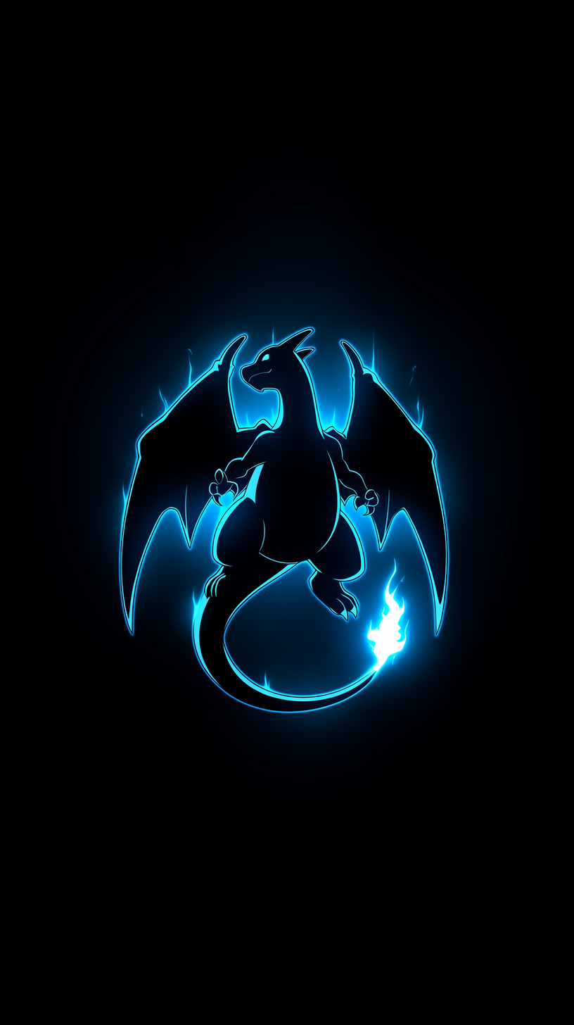 fond d'écran Dracaufeu iphone 14 gratuit