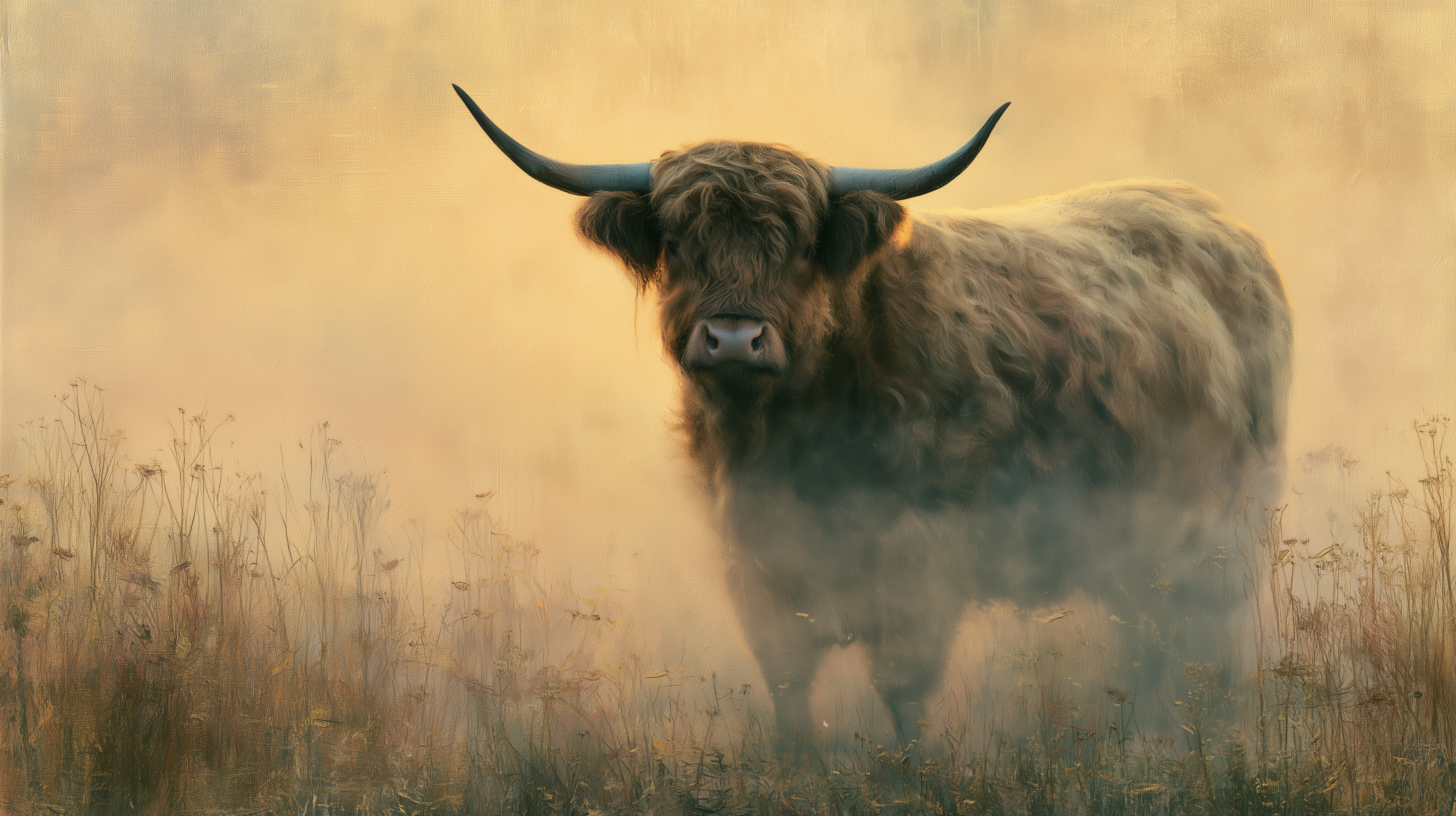 fond d'écran Highland cattle pc 1920x1080 téléchargement gratuit