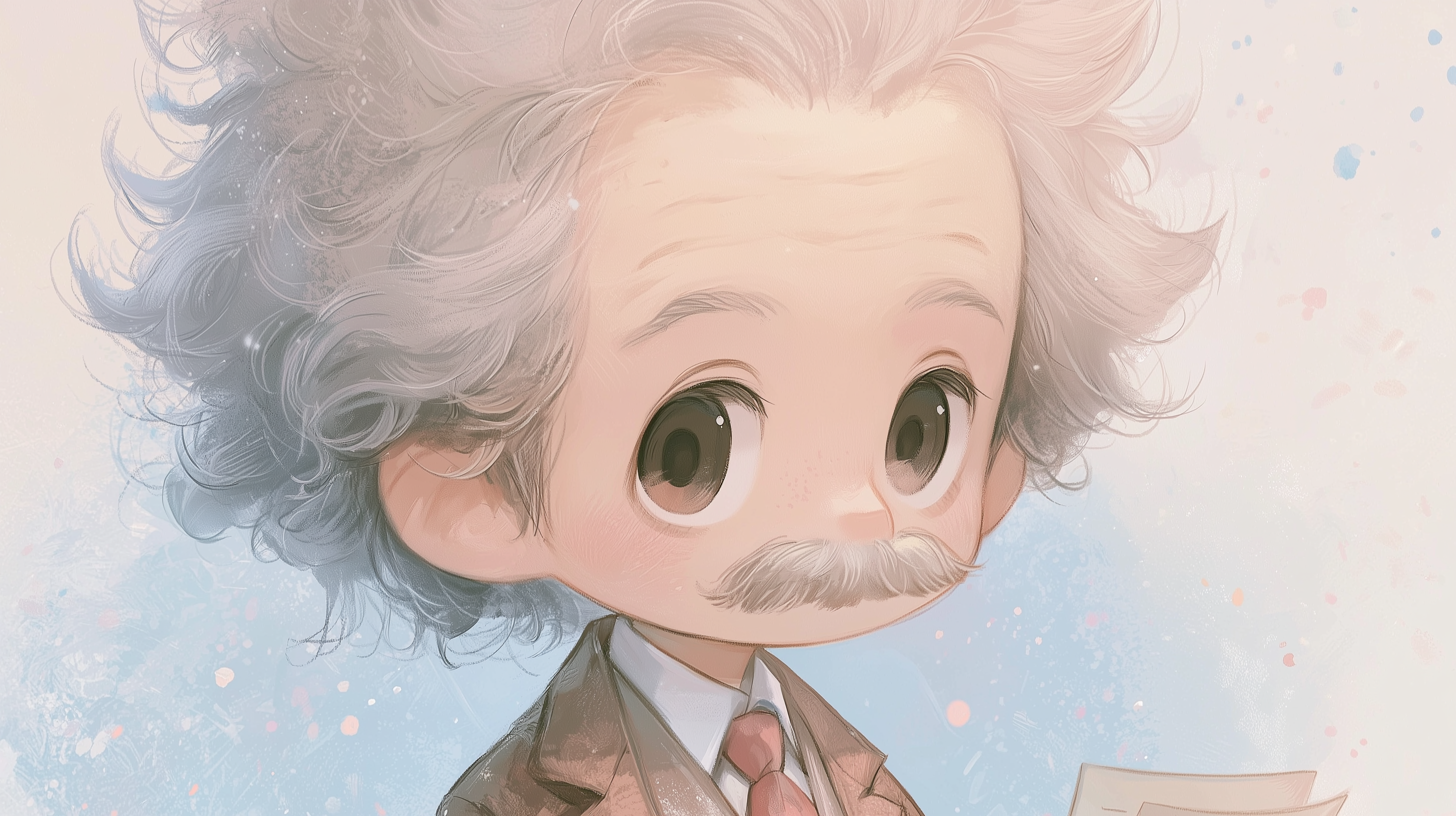 fond d'écran Albert Einstein 1920x1080 4k téléchargement gratuit