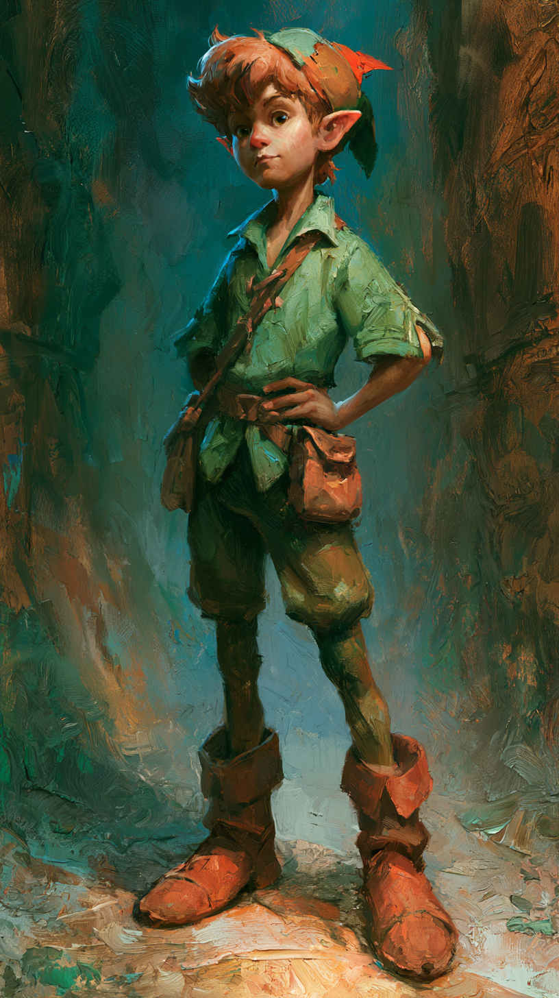 fond d'écran Peter Pan iphone 16 pro gratuit