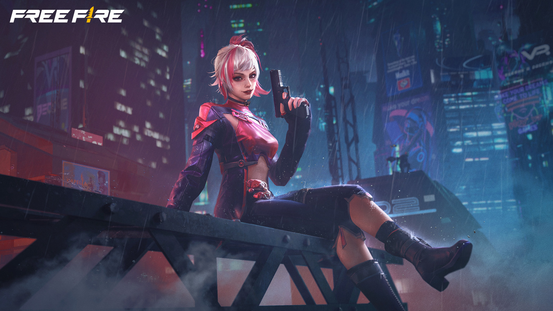 fond d'écran Free Fire 1920x1080 gratuit téléchargement gratuit