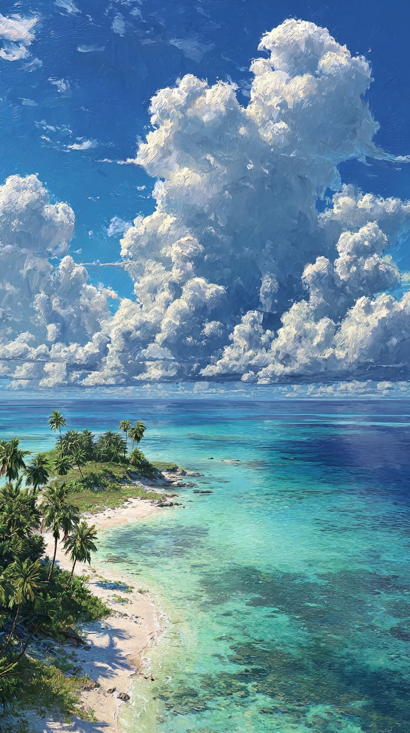 iphone fond d'écran Caye gratuit