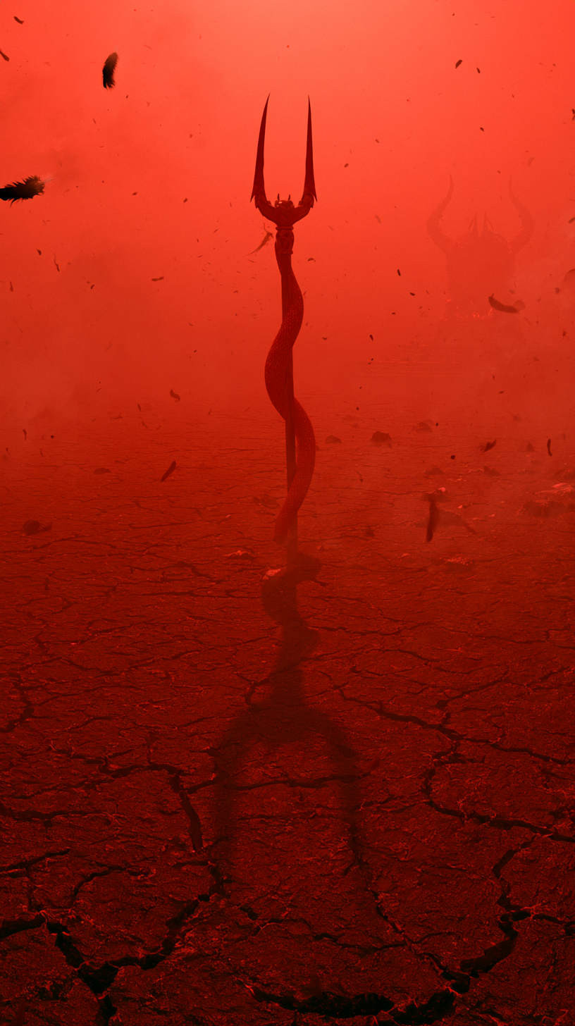 fond d'écran satan iphone 17 pro gratuit
