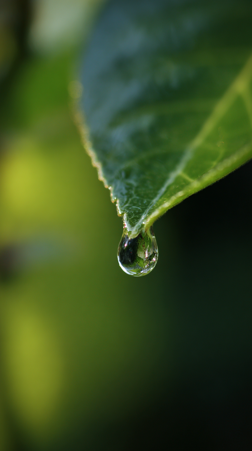 fond d'écran goutte de rosée iphone 4k gratuit