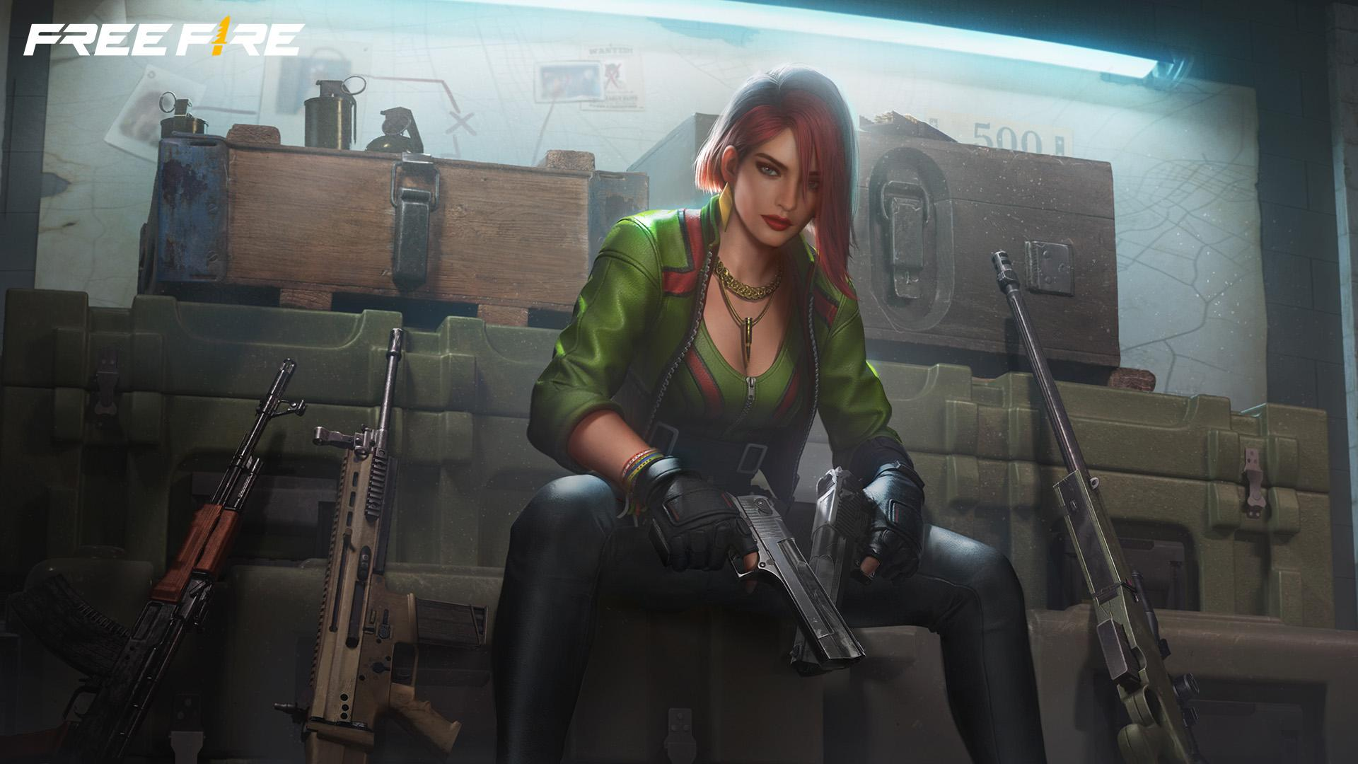 fond d'écran Free Fire dell 4k téléchargement gratuit