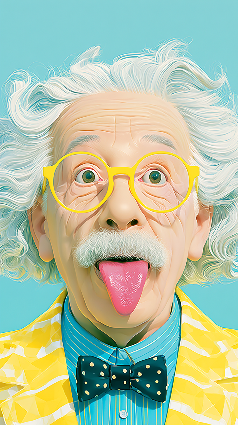 fond d'écran Albert Einstein iphone télécharger gratuit