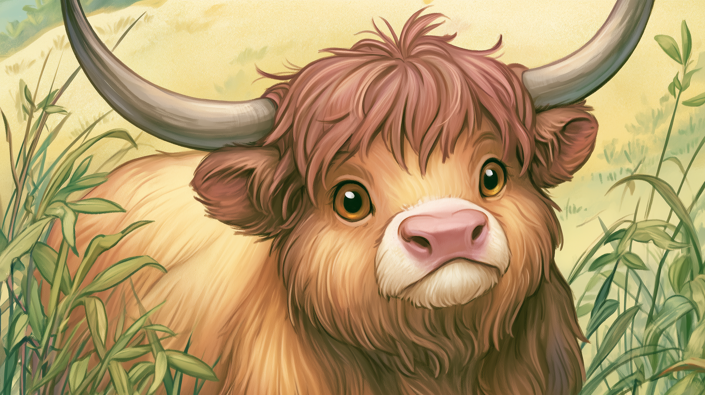 fond d'écran Highland cattle meilleure téléchargement gratuit