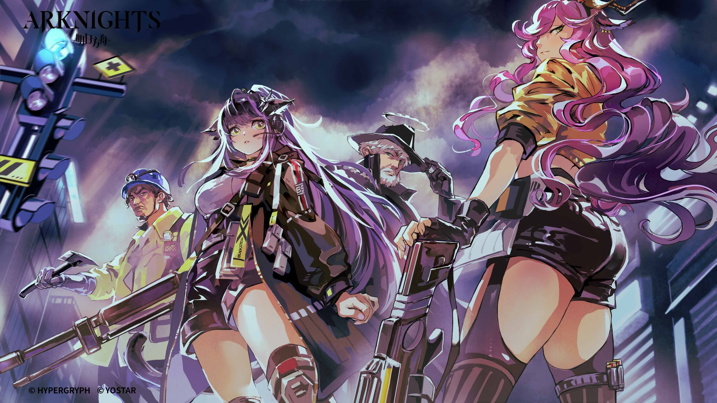 fond d'écran Arknights ultra hd 3840x2160 téléchargement gratuit