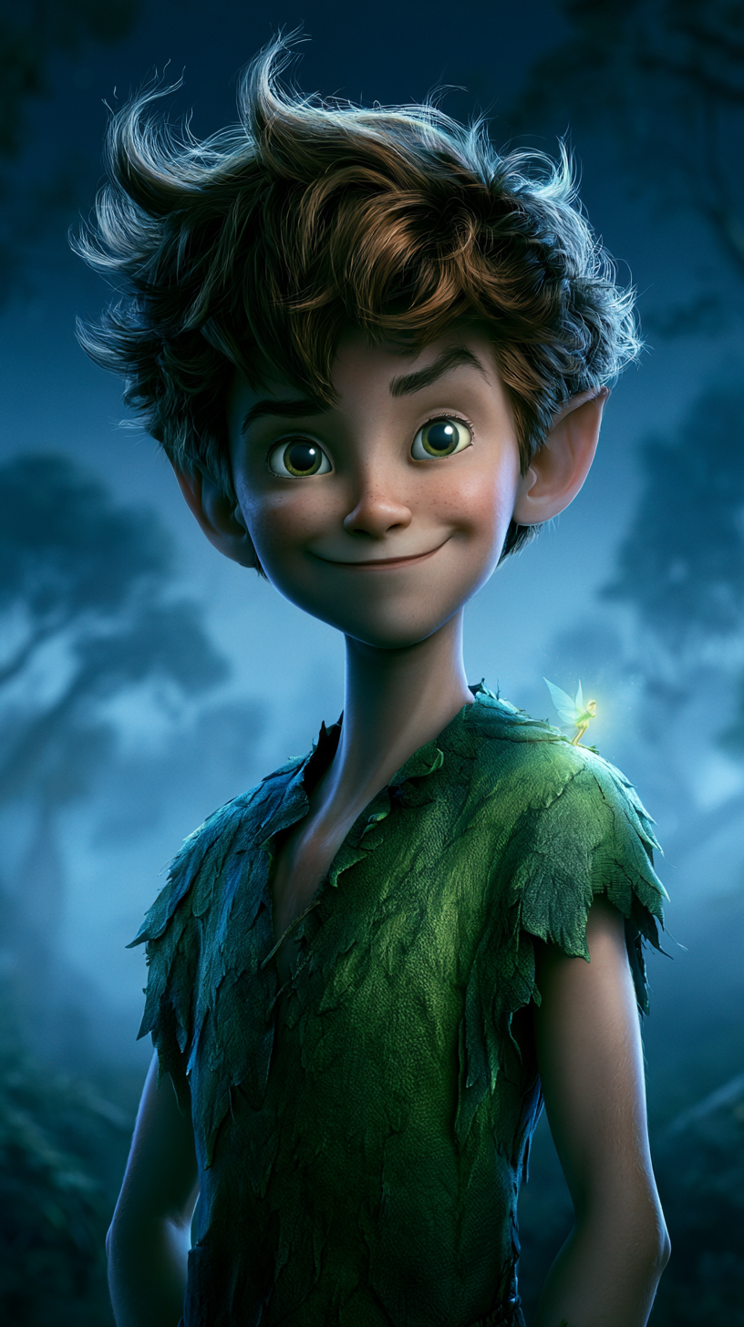 iphone fond d'écran Peter Pan kawaii gratuit