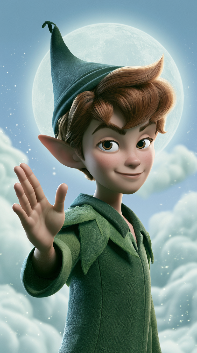 fond d'écran Peter Pan iphone 4k télécharger gratuit
