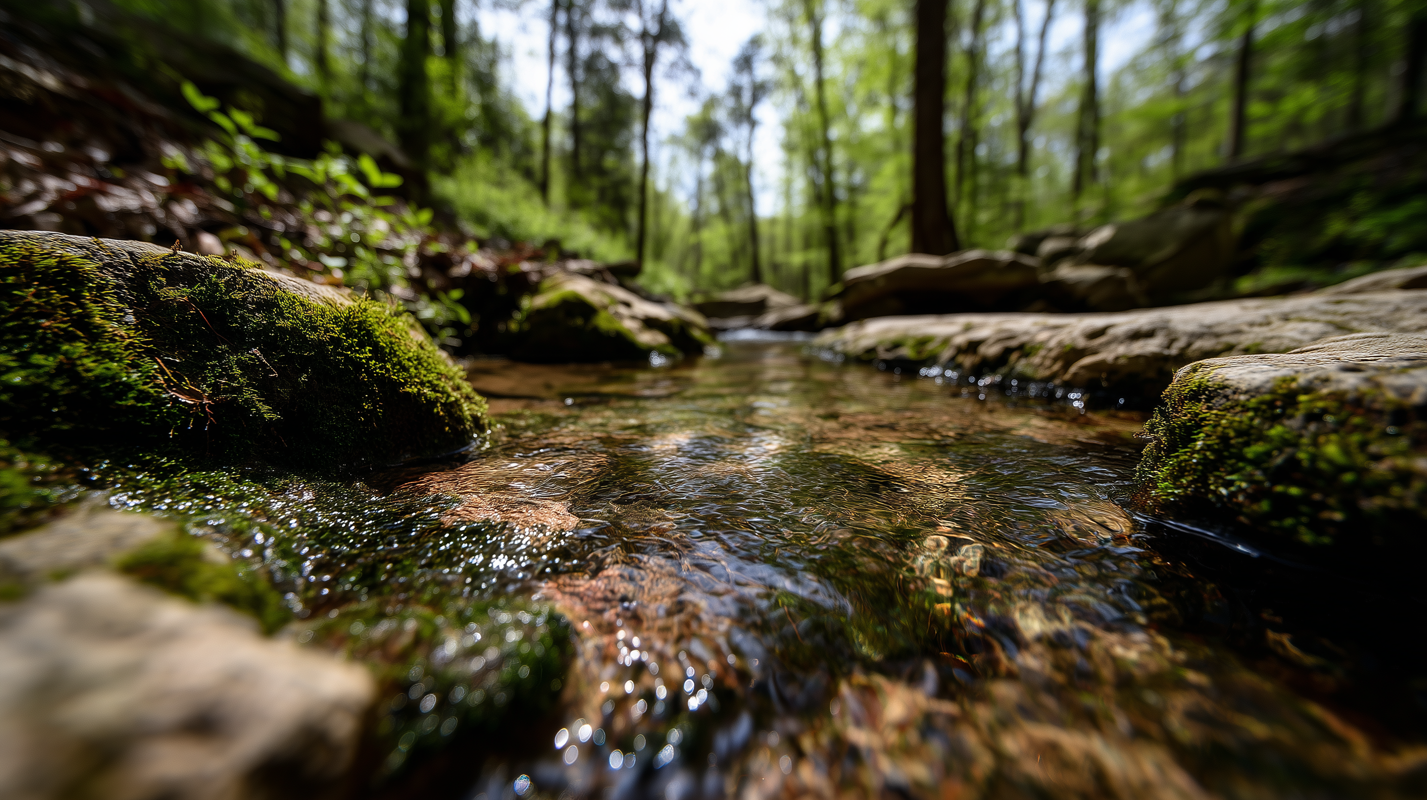 fond d'écran Ruisseau full hd 1920x1080 téléchargement gratuit