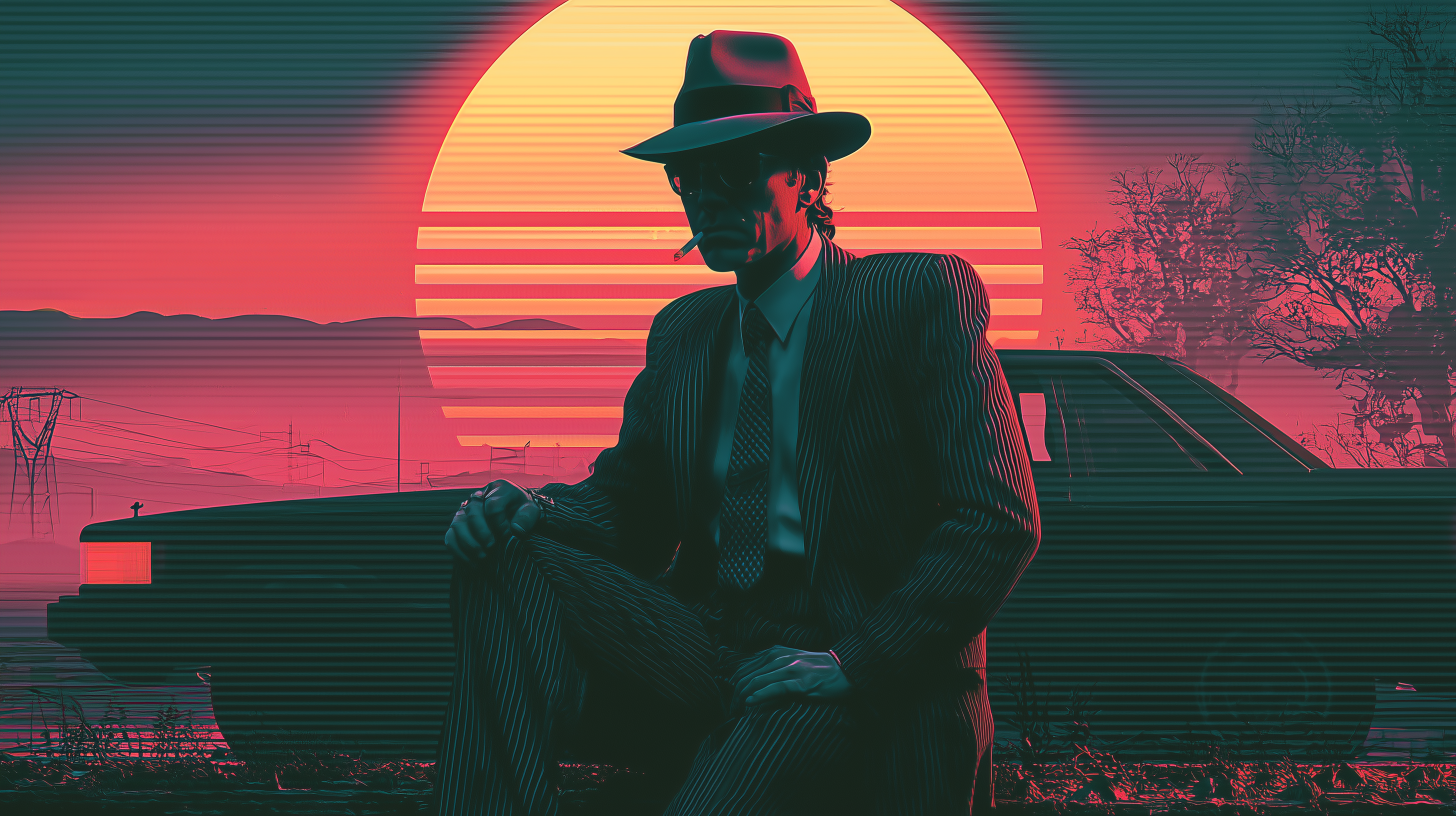 fond d'écran Gangster 4k windows 11 téléchargement gratuit