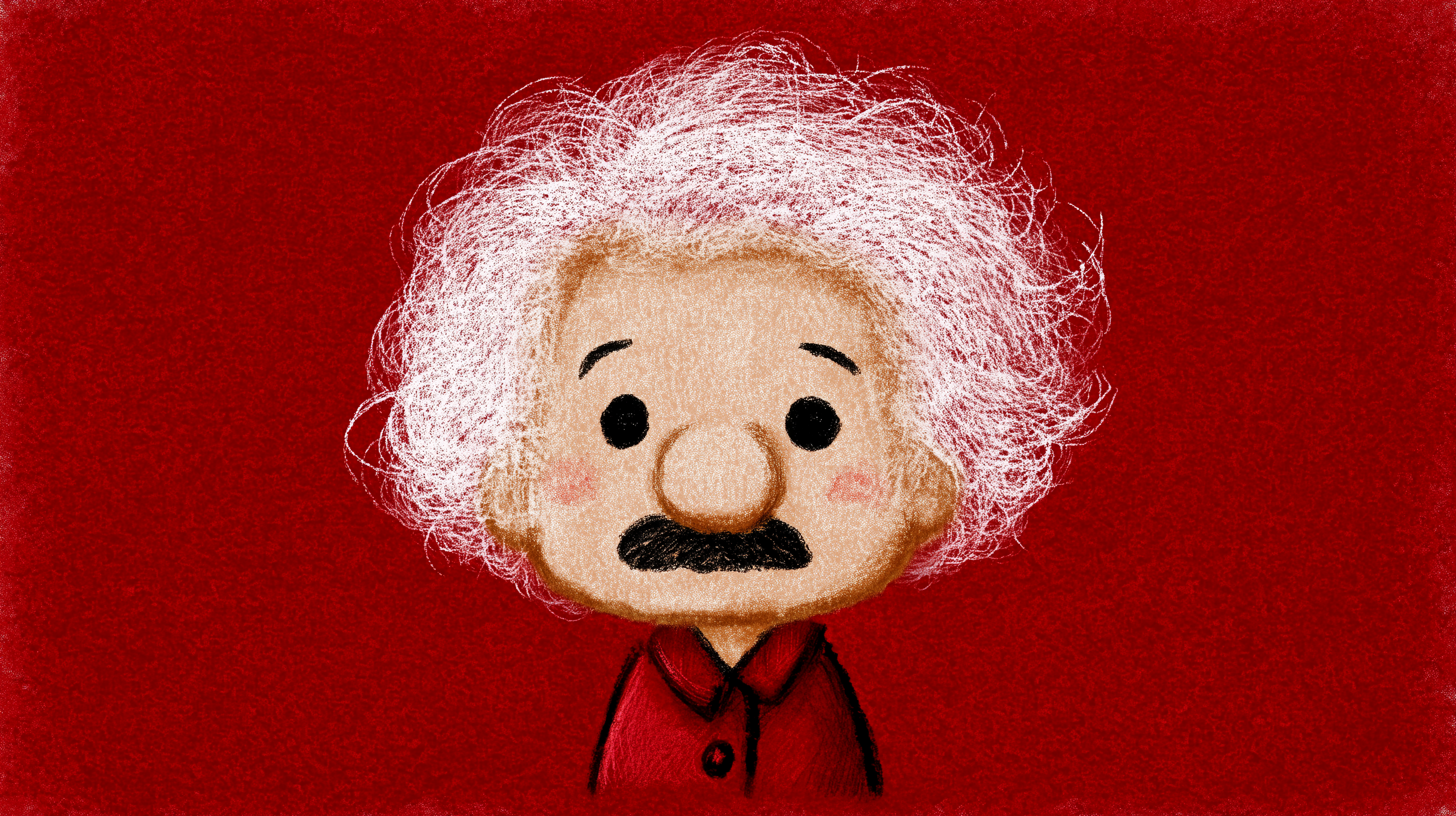 fond d'écran Albert Einstein pc 4k téléchargement gratuit