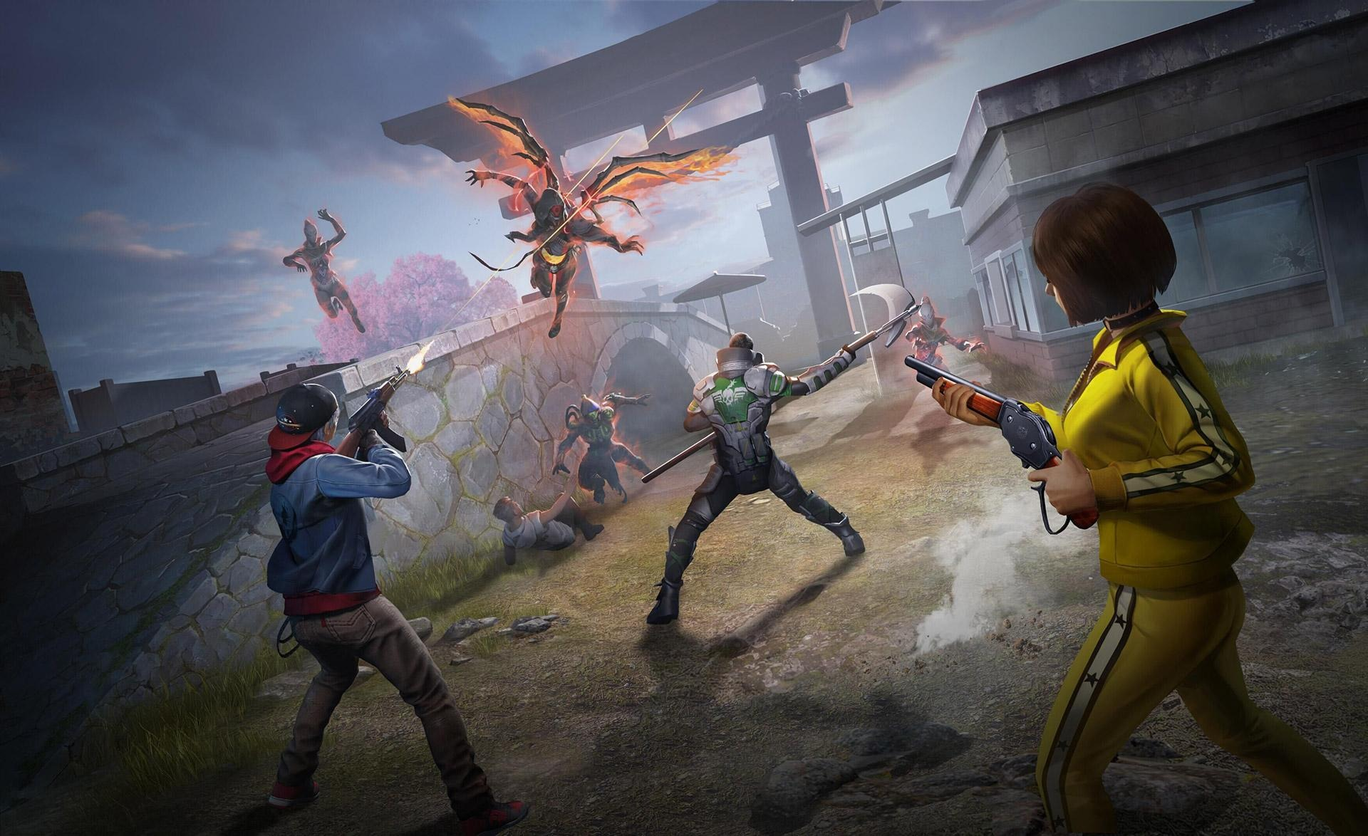 fond d'écran Free Fire 4k 2560x1440 téléchargement gratuit