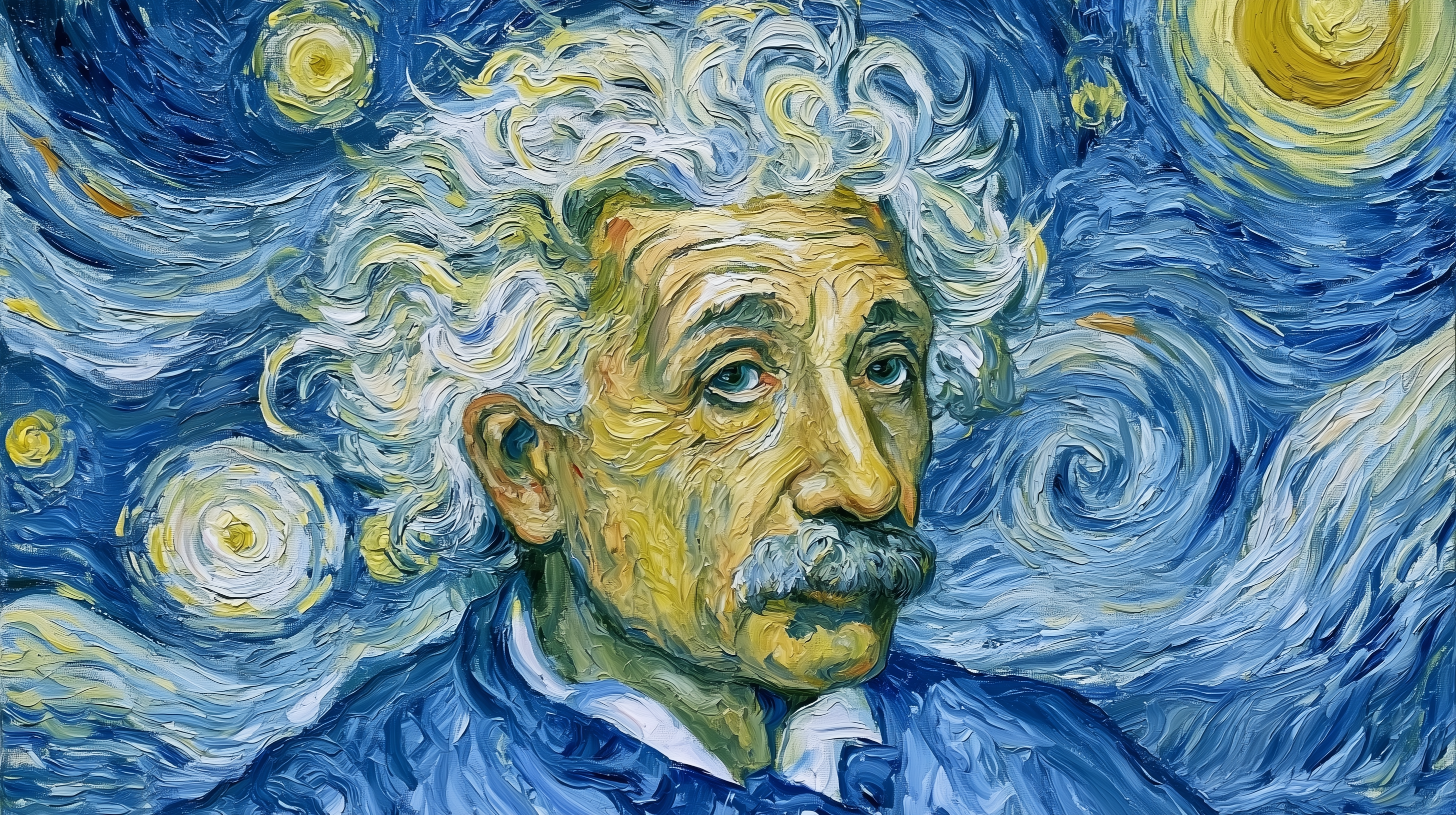 fond d'écran Albert Einstein 5k téléchargement gratuit