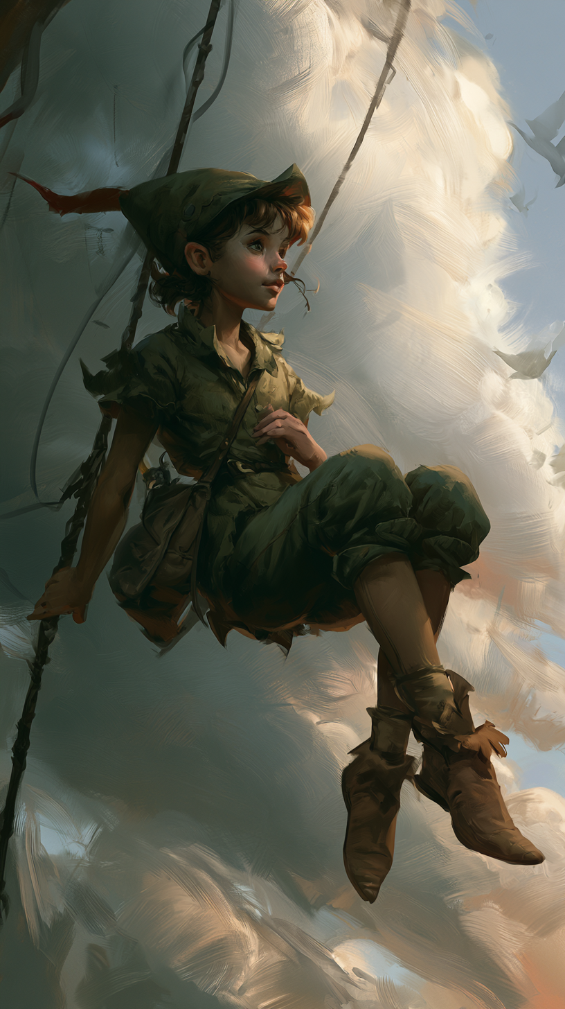 fond d'écran Peter Pan iphone 12 gratuit