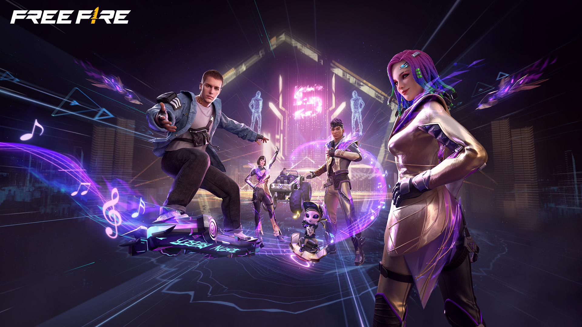 fond d'écran Free Fire pc 1280x720 téléchargement gratuit