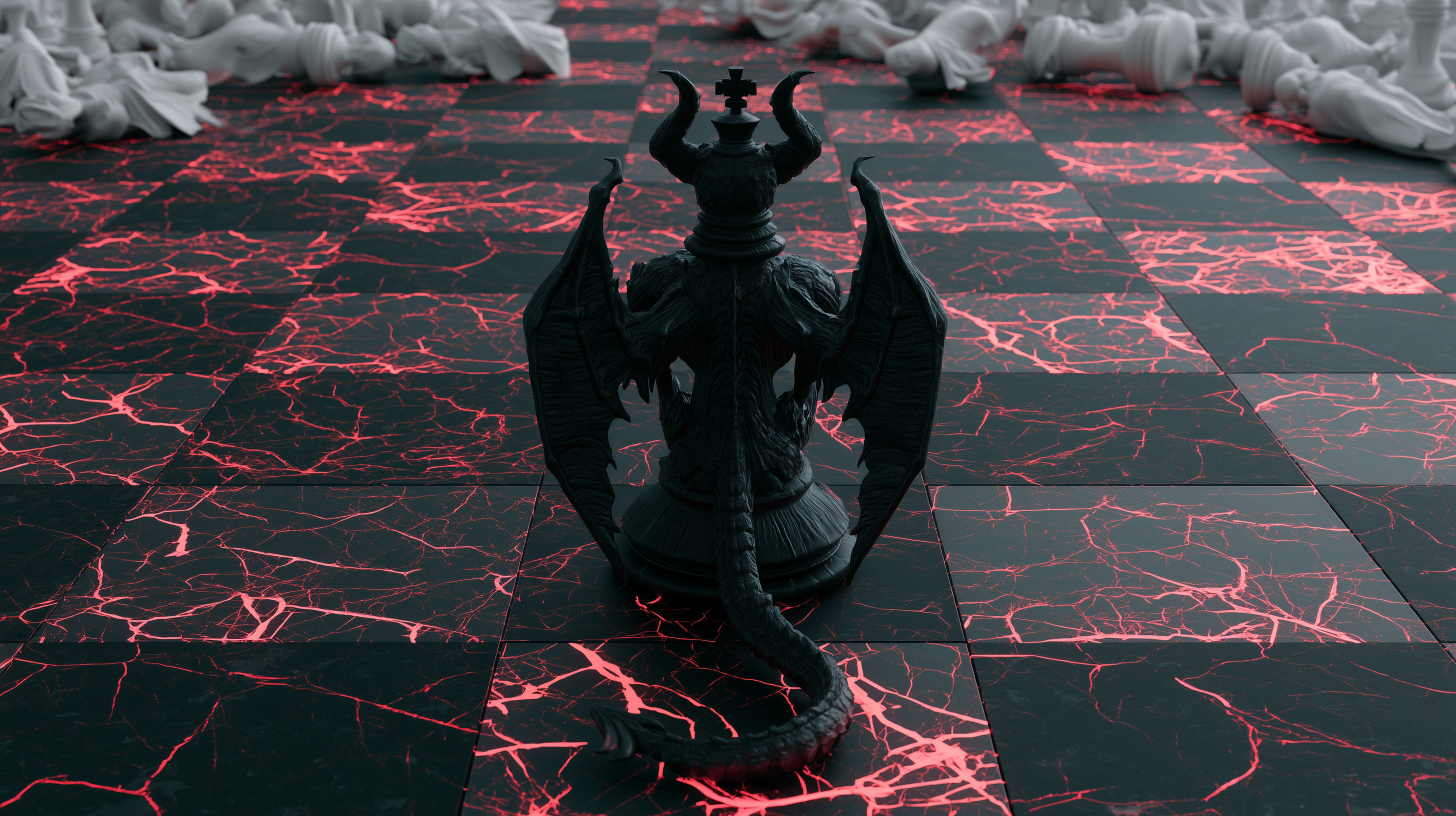 fond d'écran satan 4k pour pc téléchargement gratuit