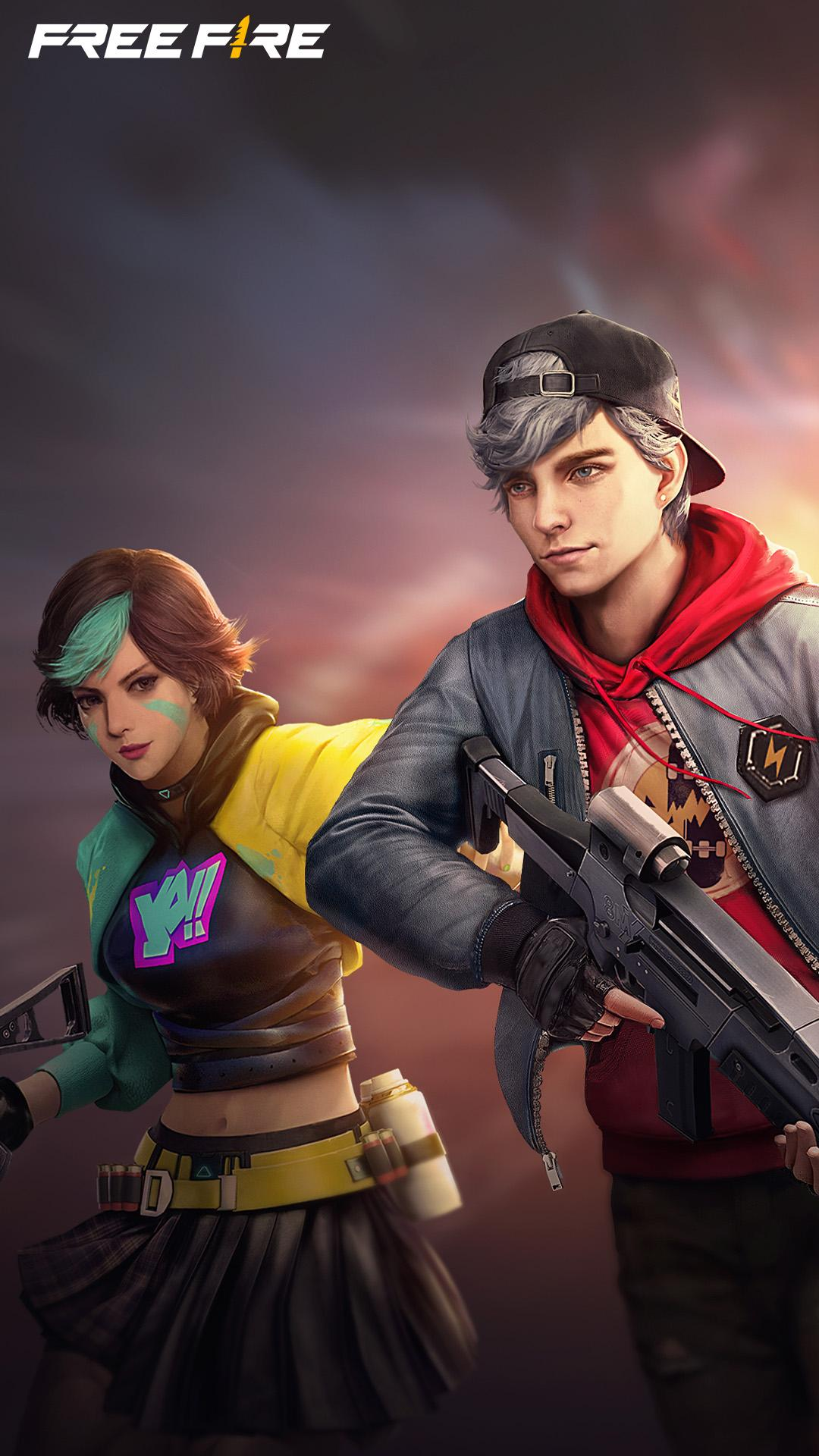 fond d'écran Free Fire iphone 16 pro max gratuit