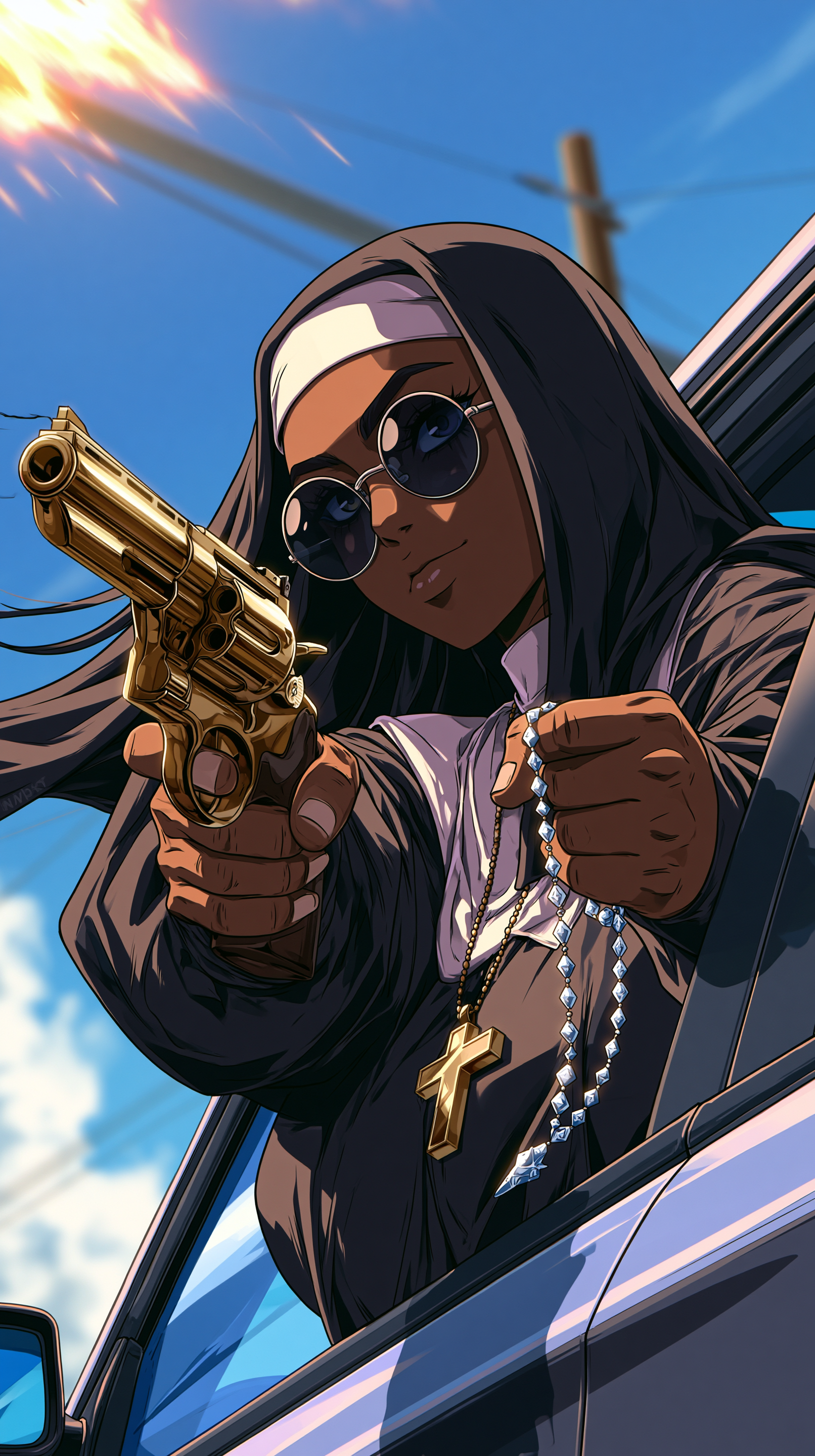 fond d'écran Gangster iphone xr gratuit