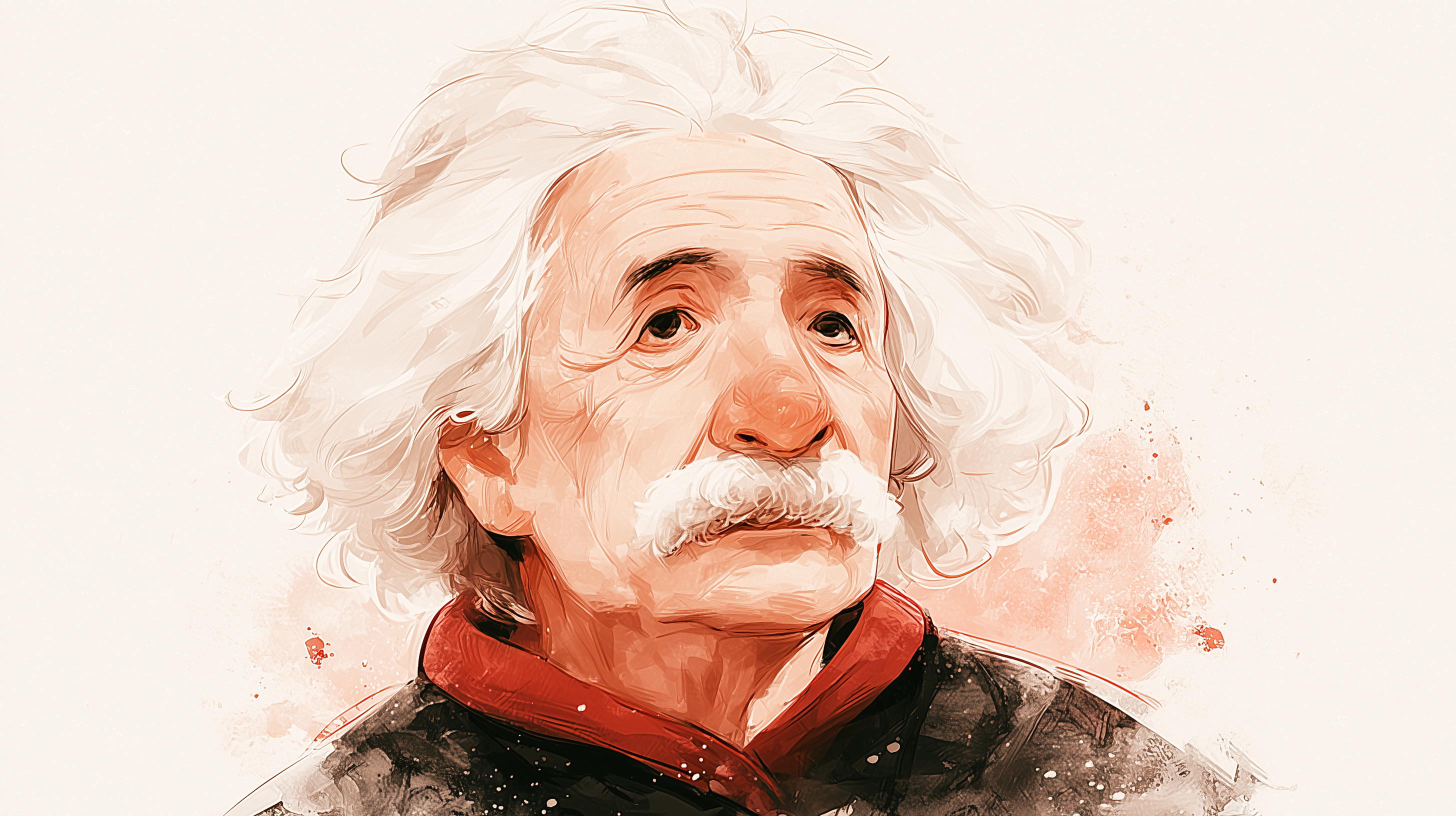 fond d'écran Albert Einstein pc 4k 1920x1080 téléchargement gratuit