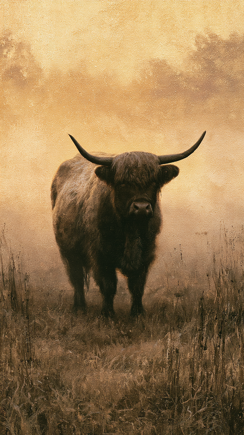 fond d'écran Highland cattle gratuit pour téléphone portable samsung télécharger gratuit