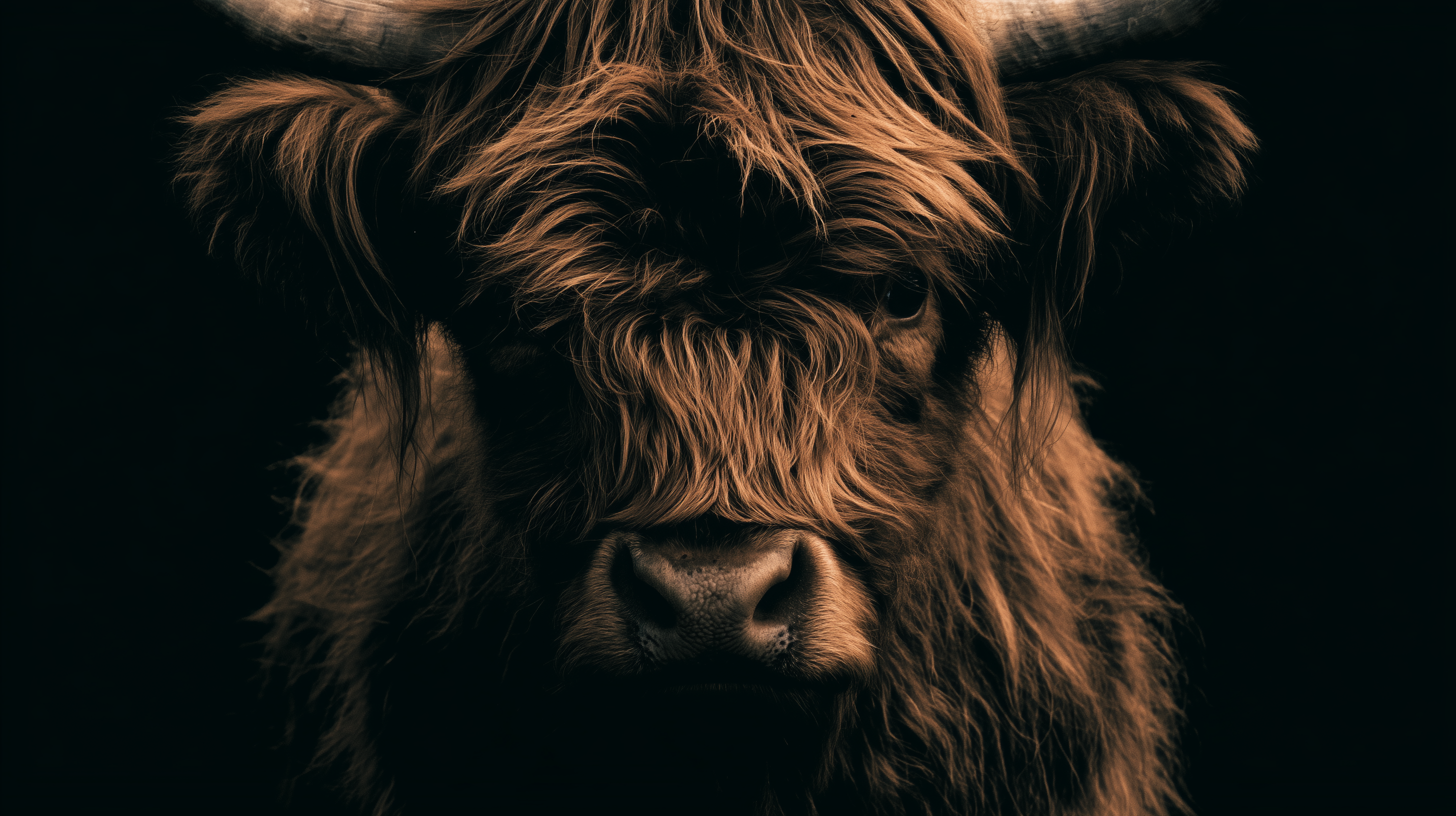 fond d'écran Highland cattle MSI téléchargement gratuit