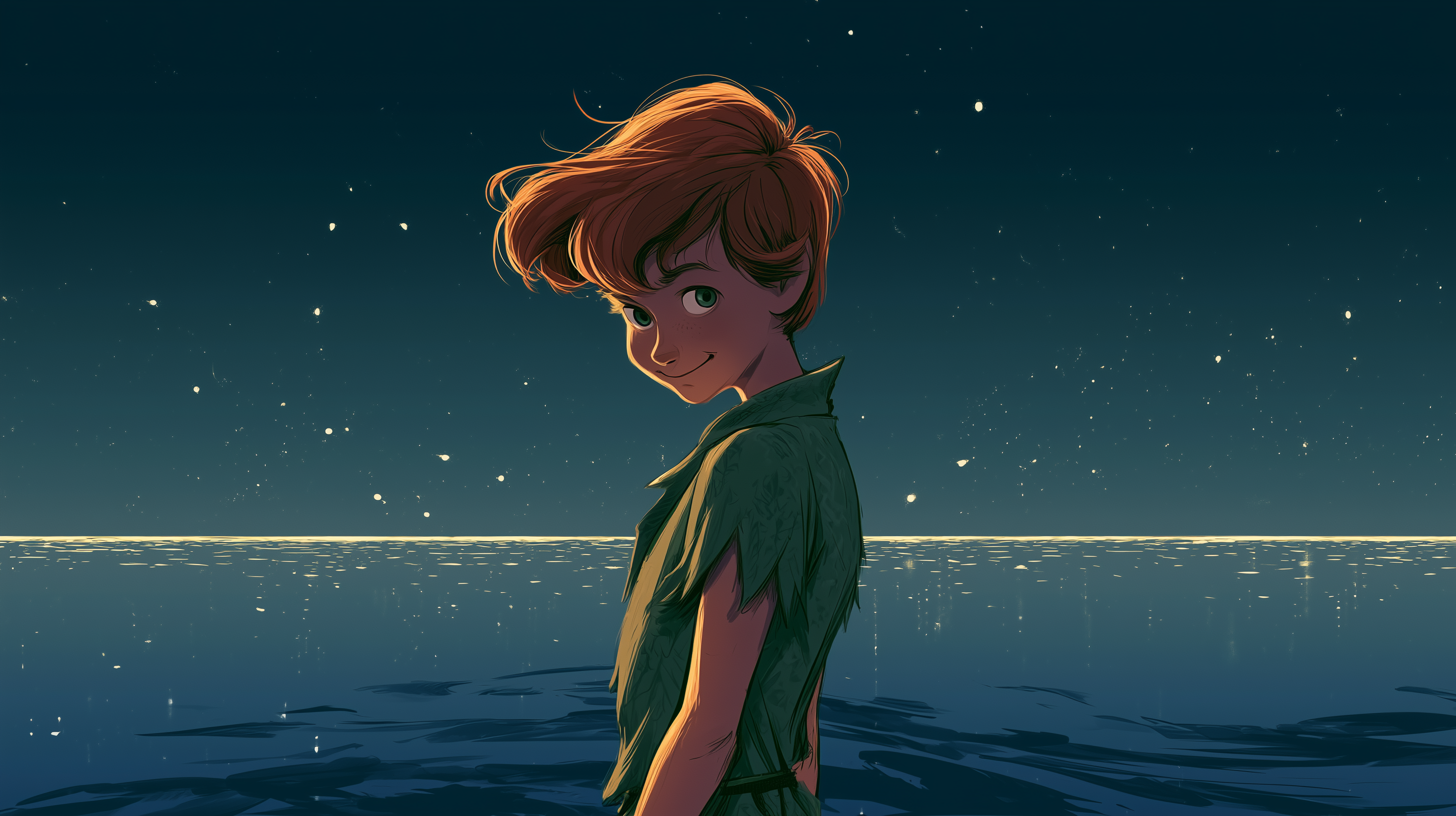 fond d'écran Peter Pan pc 3440x1440 téléchargement gratuit