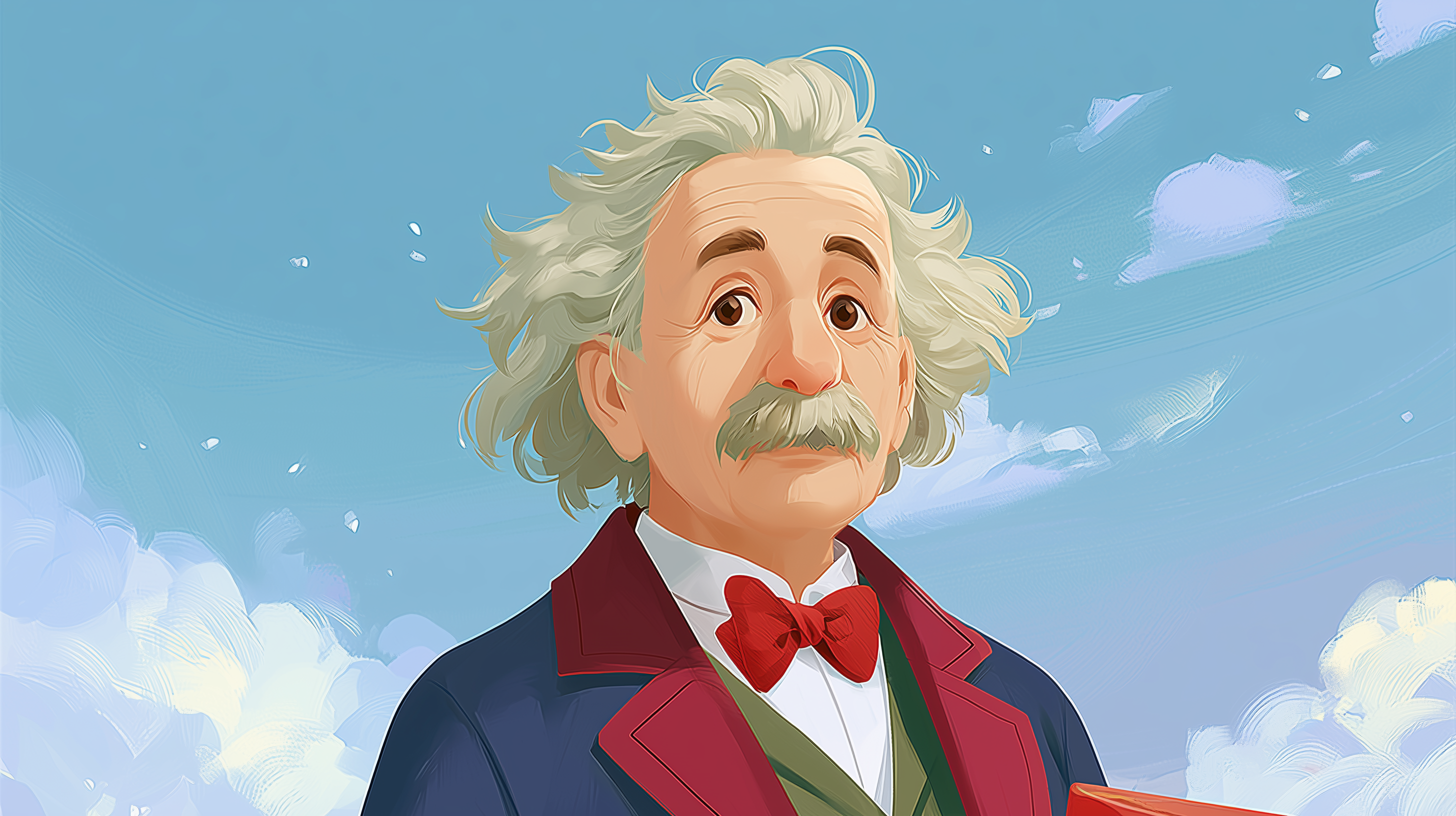 fond d'écran Albert Einstein gratuit pc téléchargement gratuit