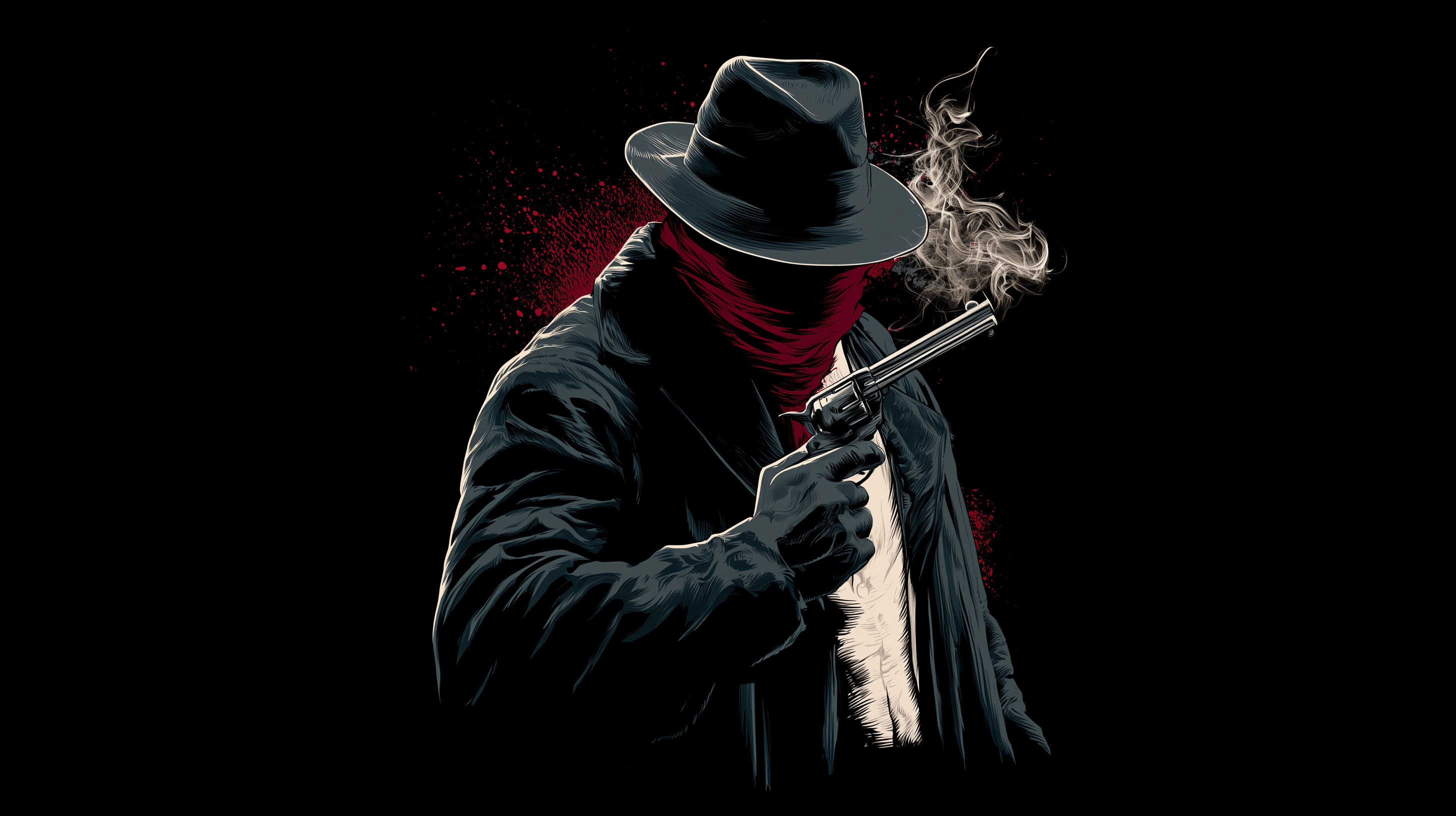 fond d'écran Gangster dell 4k téléchargement gratuit