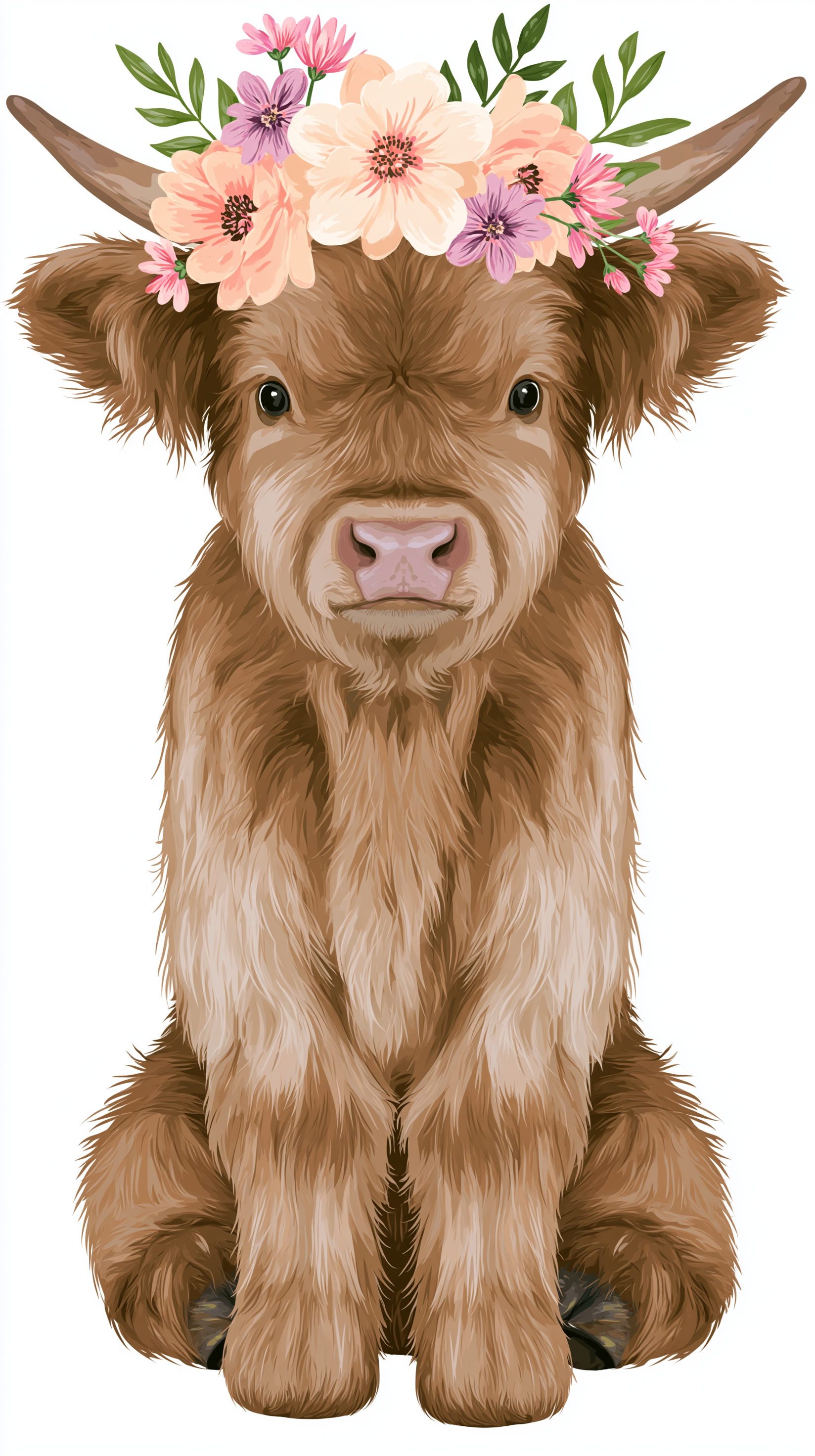 fond d'écran Highland cattle iphone 17 gratuit