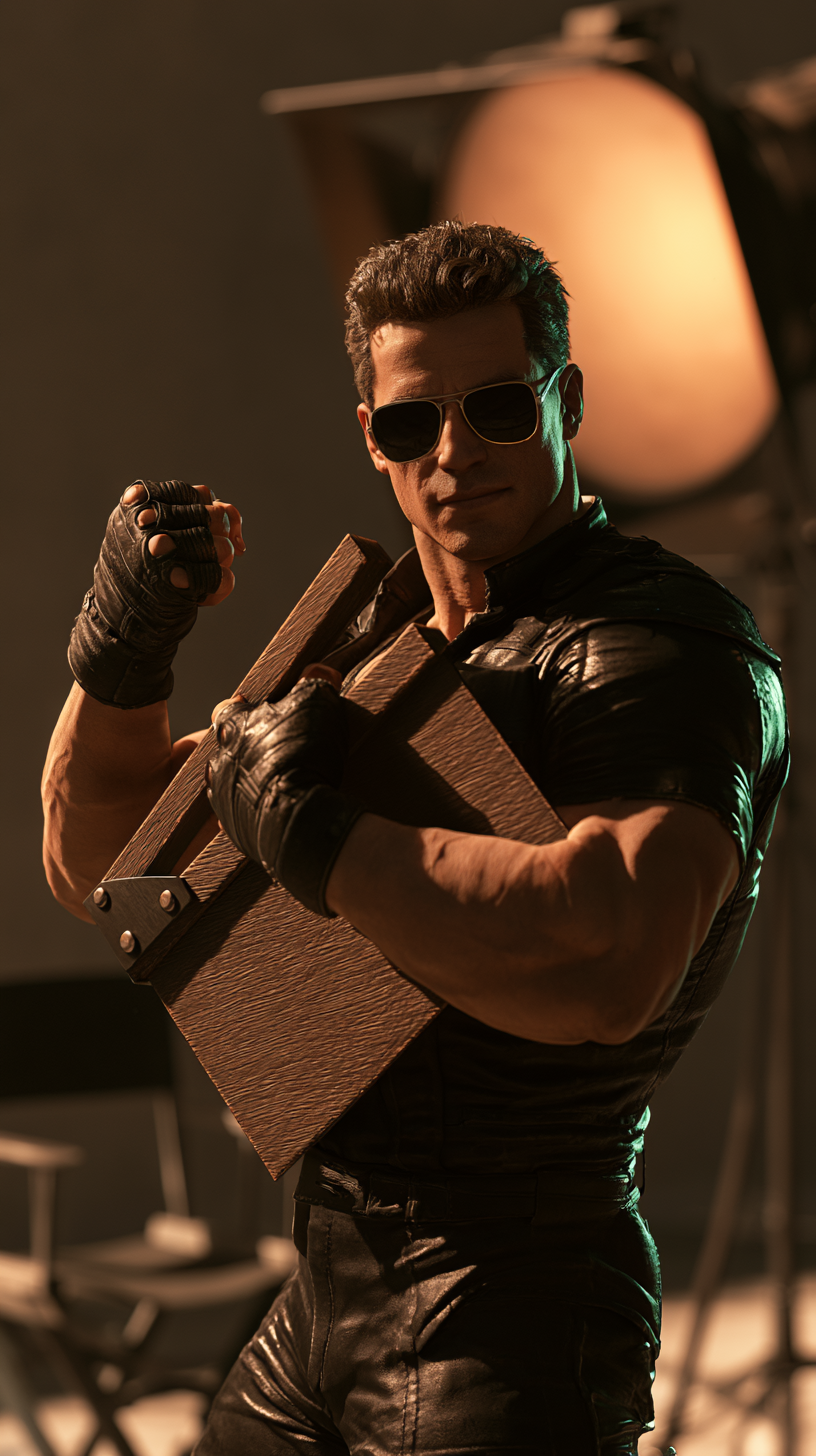 fond d'écran Johnny Cage 4k iphone gratuit