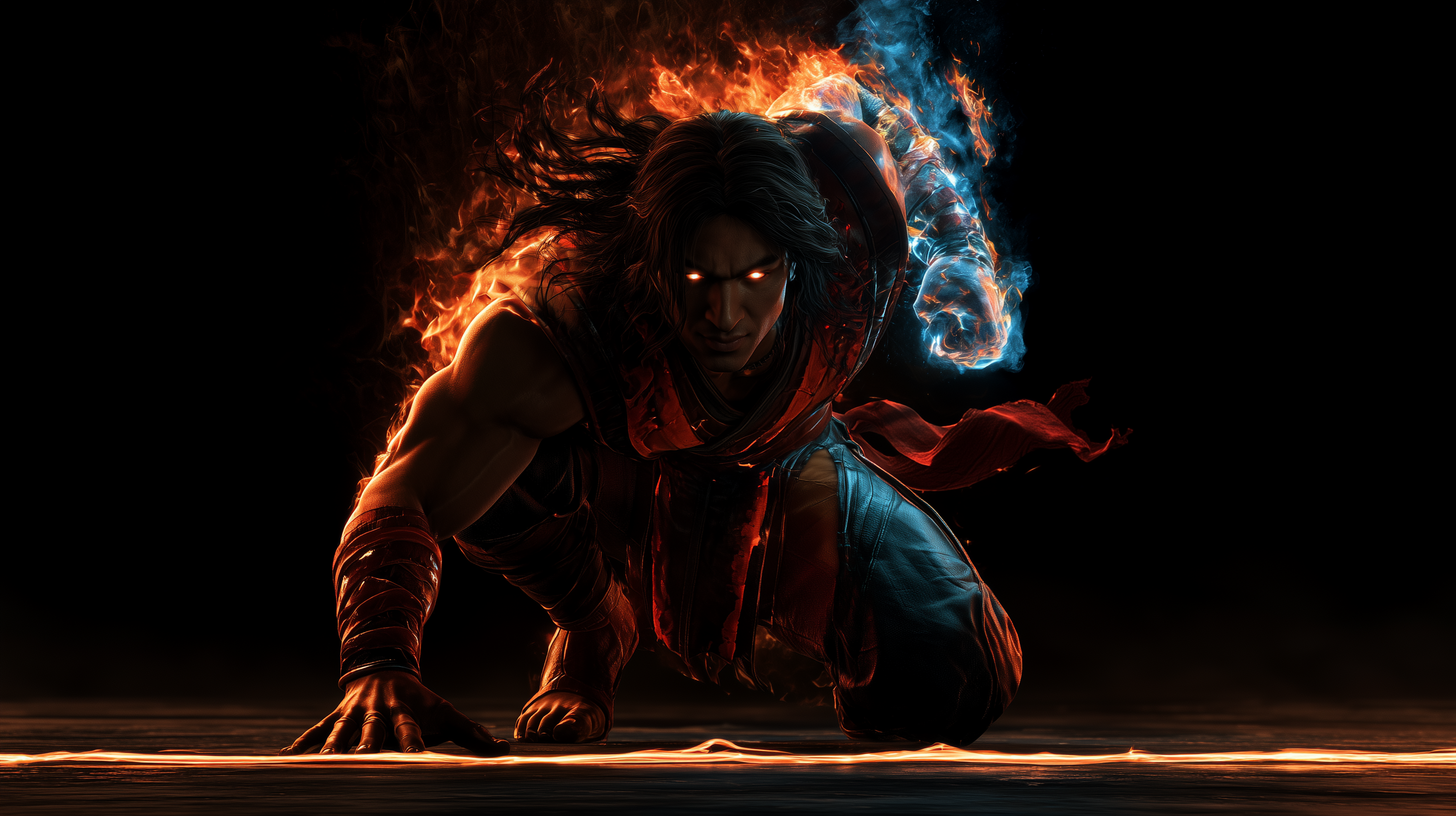 fond d'écran Liu Kang gratuit pour pc téléchargement sans filigrane