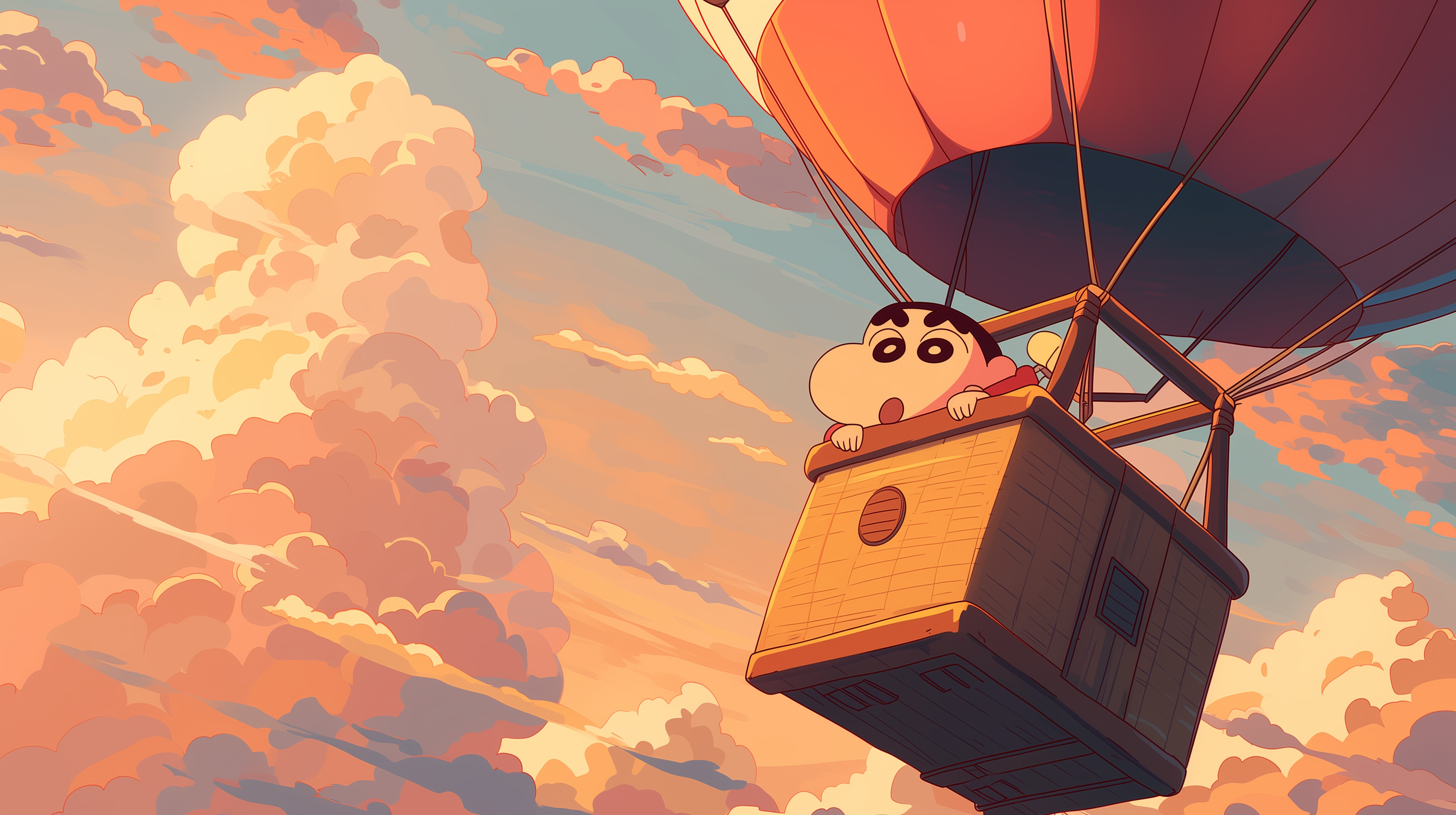 fond d'écran Crayon Shin chan pc 3840x2160 téléchargement gratuit