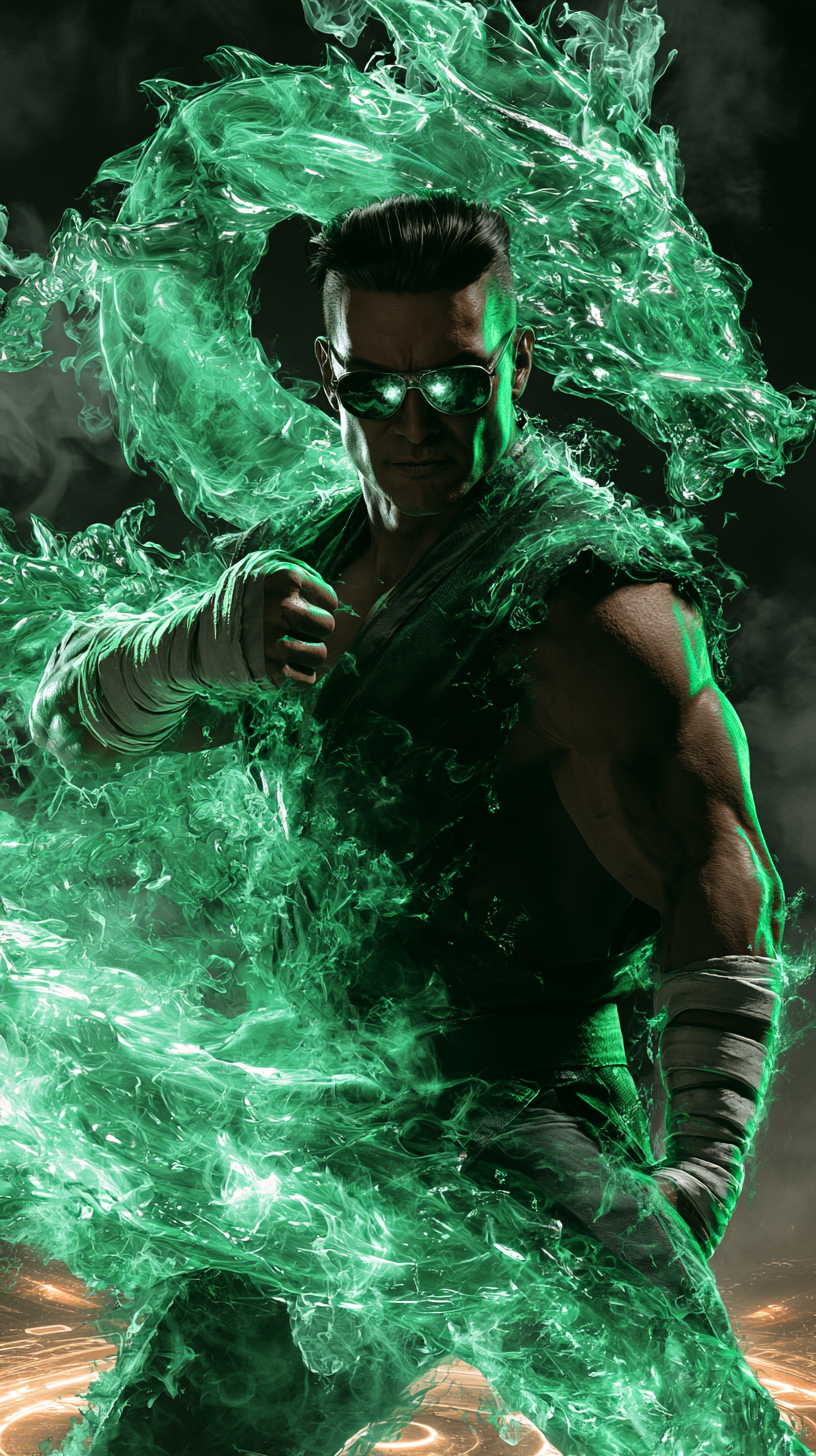fond d'écran Johnny Cage téléphone Asus télécharger gratuit