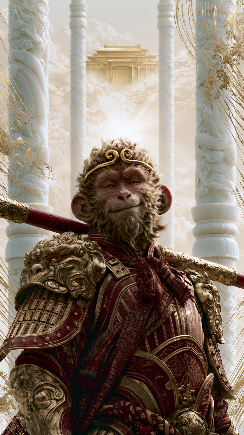 fond d'écran Sun Wukong android 4k gratuit