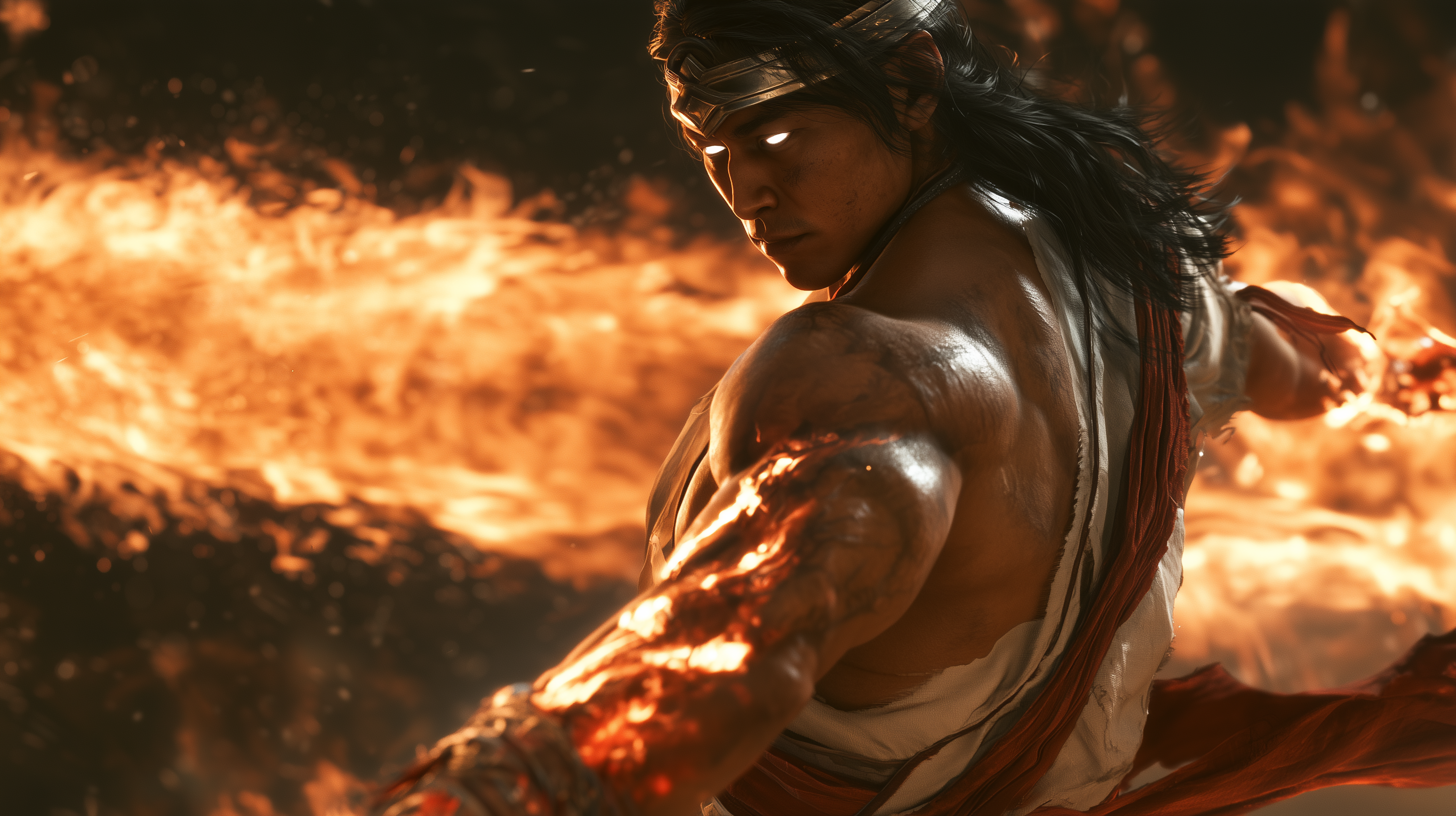 fond d'écran Liu Kang pc 3840x2160 téléchargement gratuit