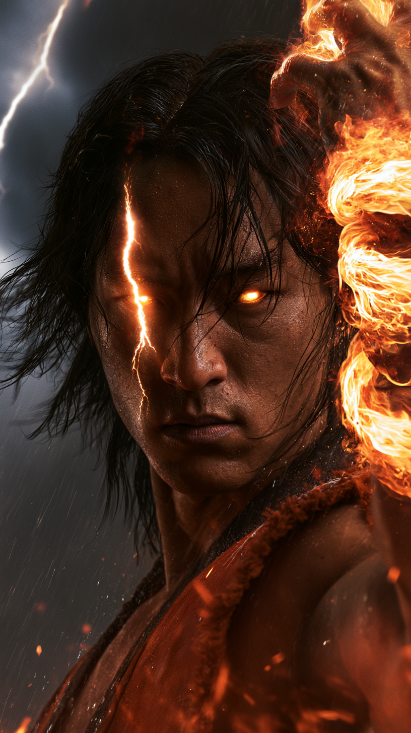 fond d'écran Liu Kang téléphone Nokia télécharger gratuit