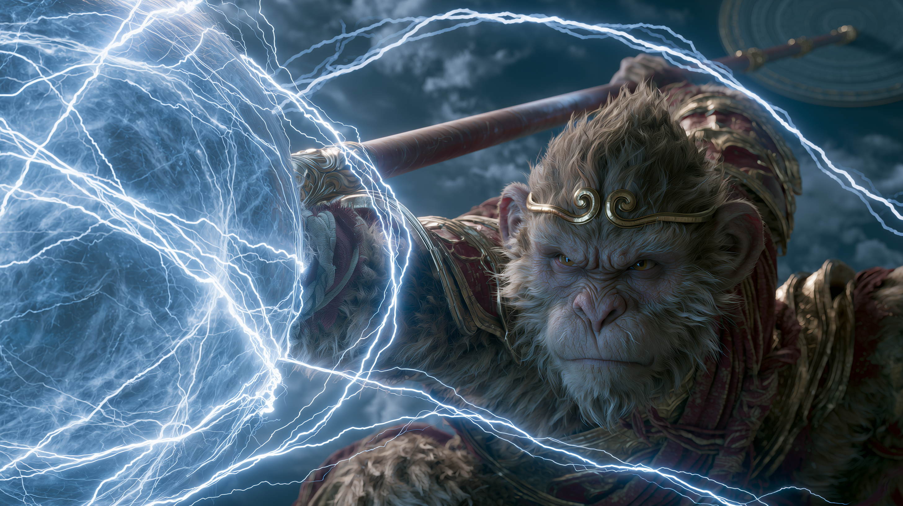 fond d'écran Sun Wukong pc dell téléchargement gratuit