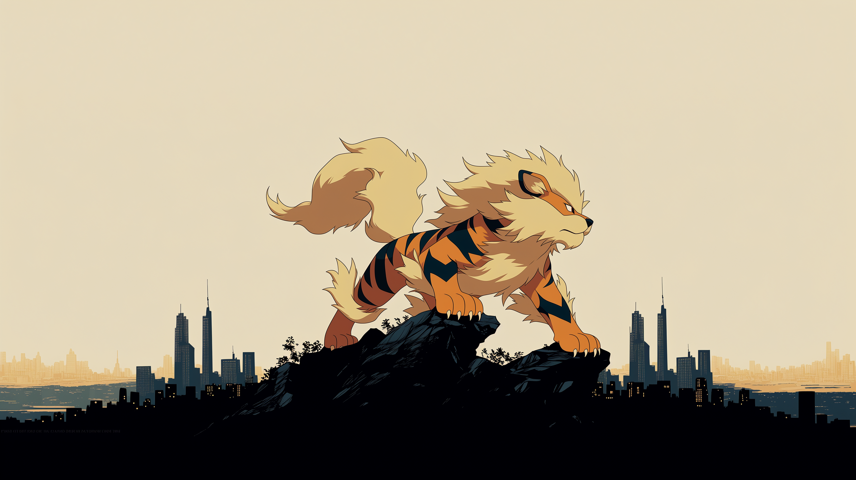 fond d'écran Arcanine 4k pour pc téléchargement gratuit