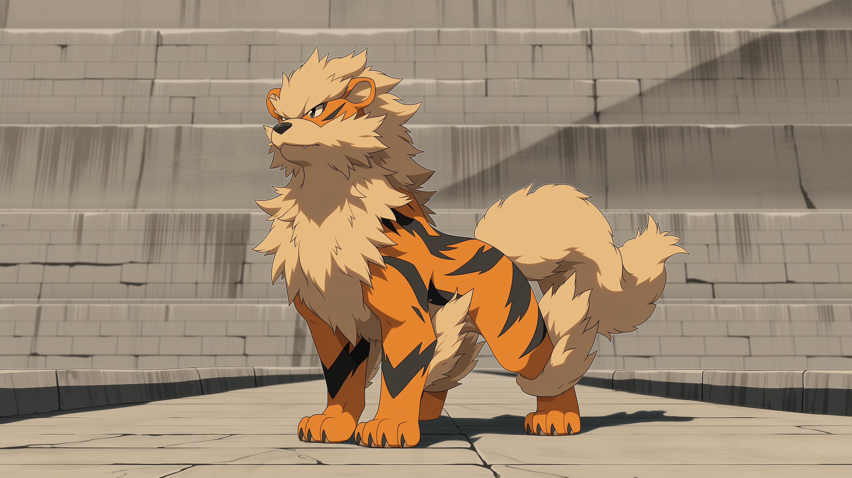 fond d'écran Arcanine pc windows 10 téléchargement gratuit