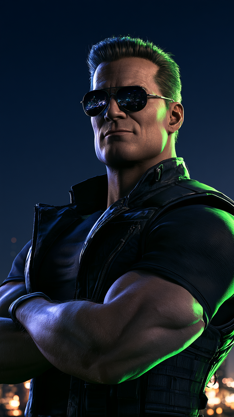 fond d'écran Johnny Cage téléphone samsung gratuit télécharger gratuit
