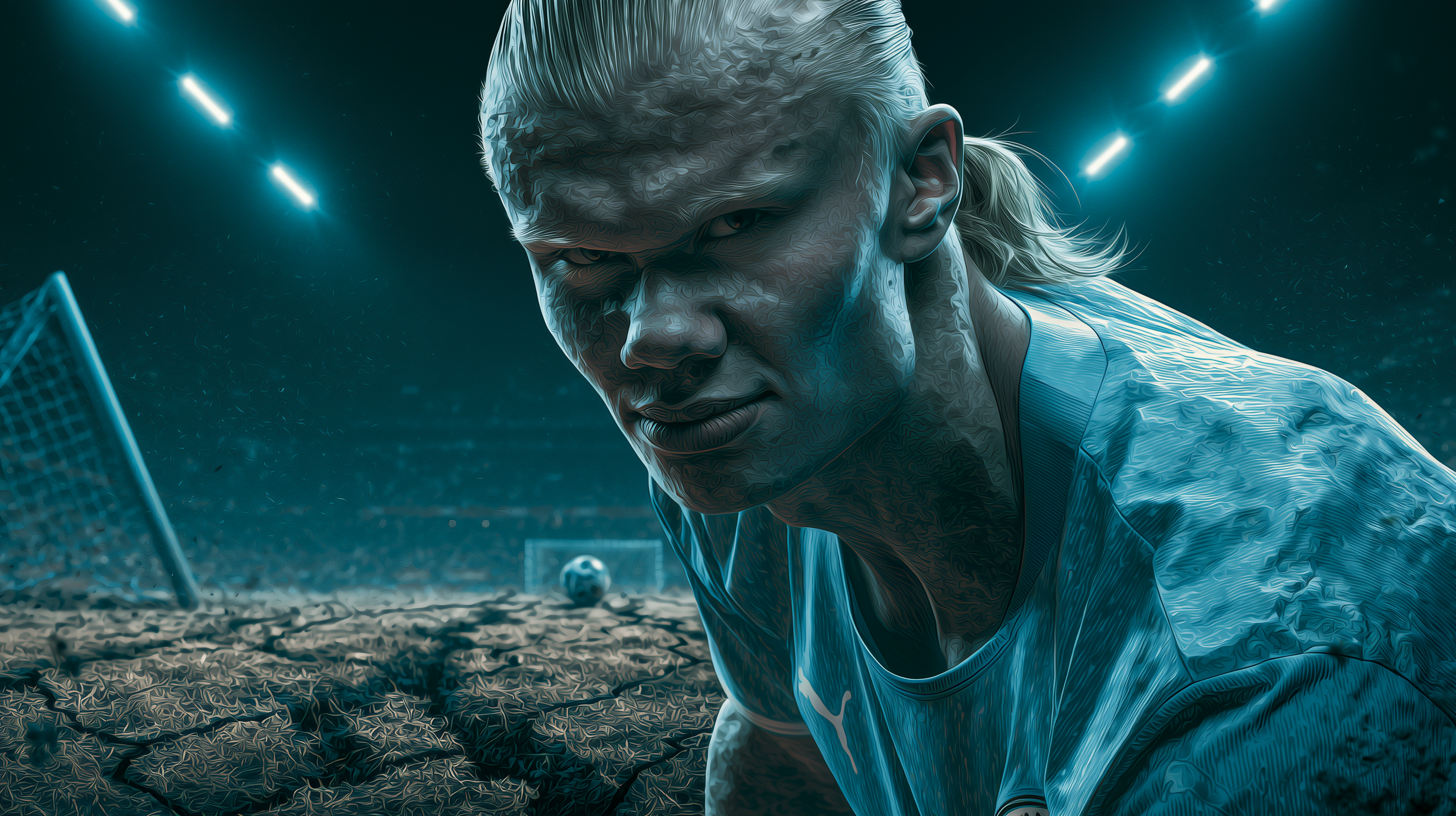 fond d'écran Erling Haaland 1280x800 téléchargement gratuit
