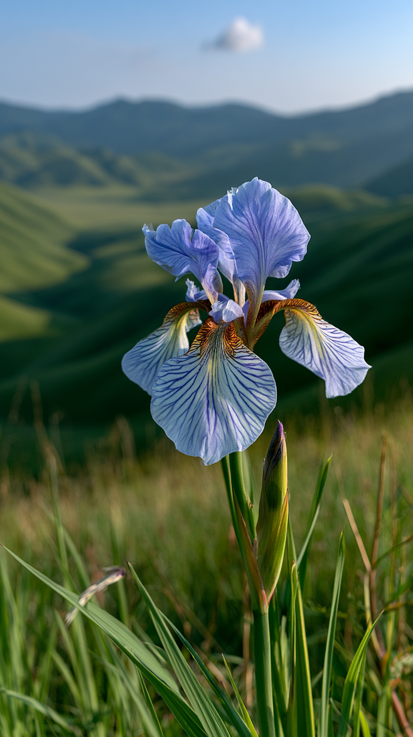 iphone fond d'écran Iris gratuit