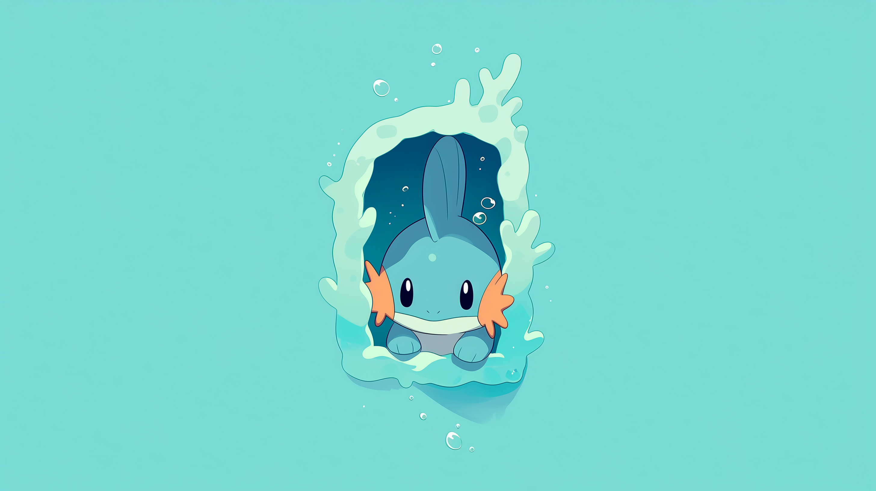 fond d'écran Mudkip pc windows 10 4k téléchargement gratuit