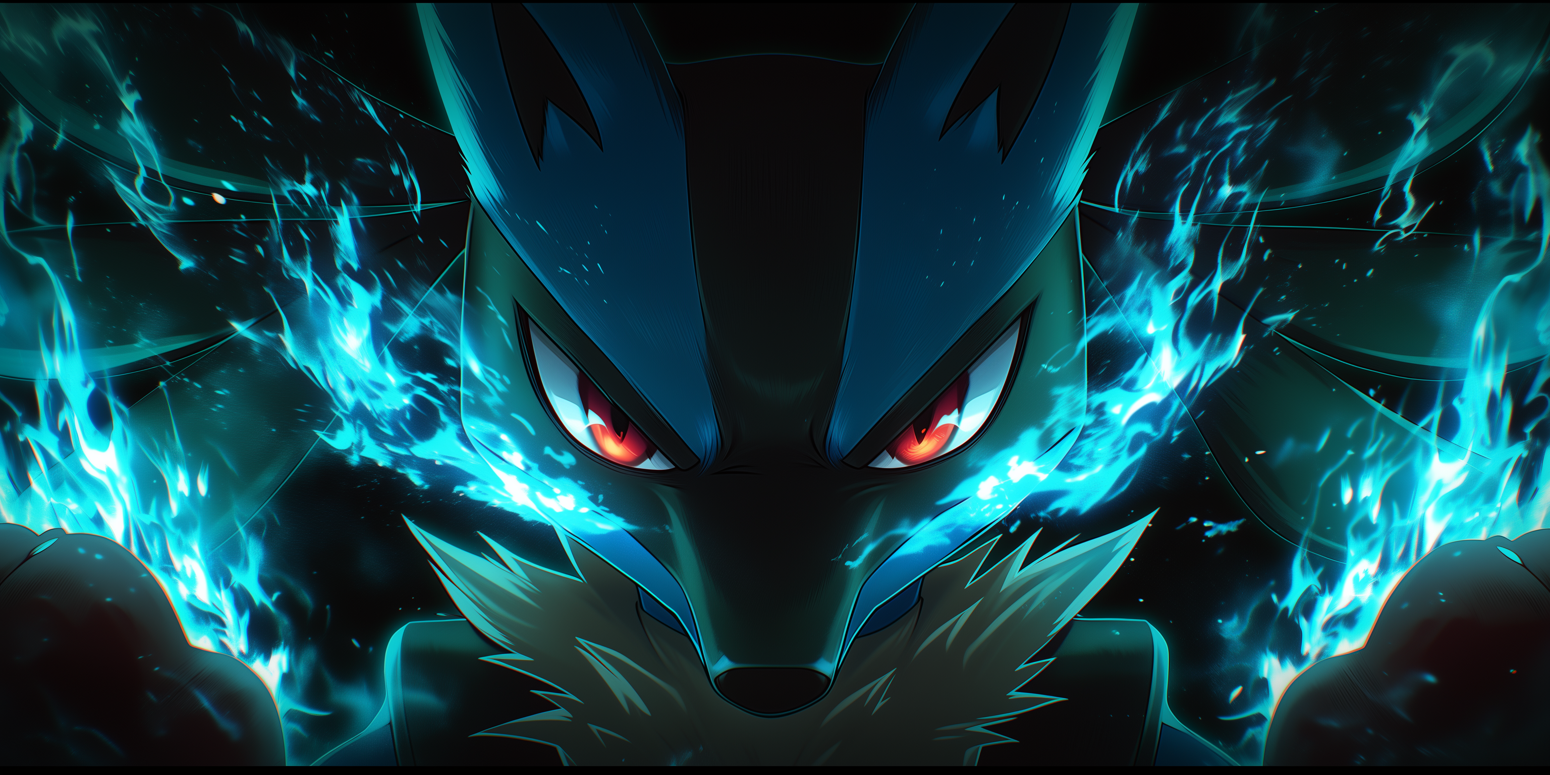 fond d'écran Lucario 3840x2160 hd téléchargement gratuit