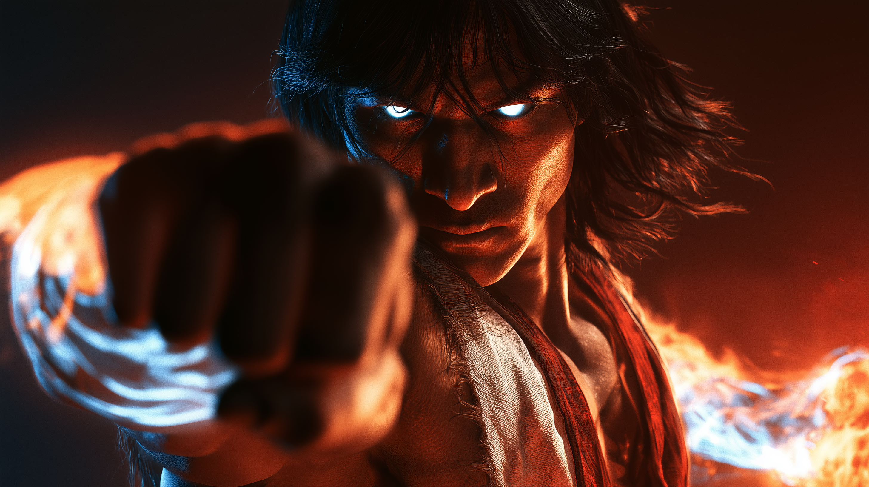 fond d'écran Liu Kang 5k pc téléchargement gratuit